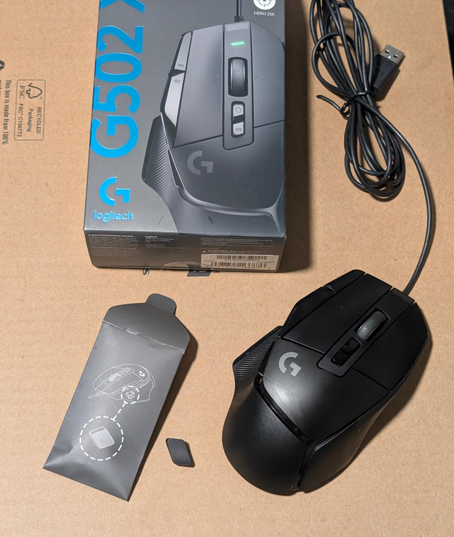Logitech G502 X