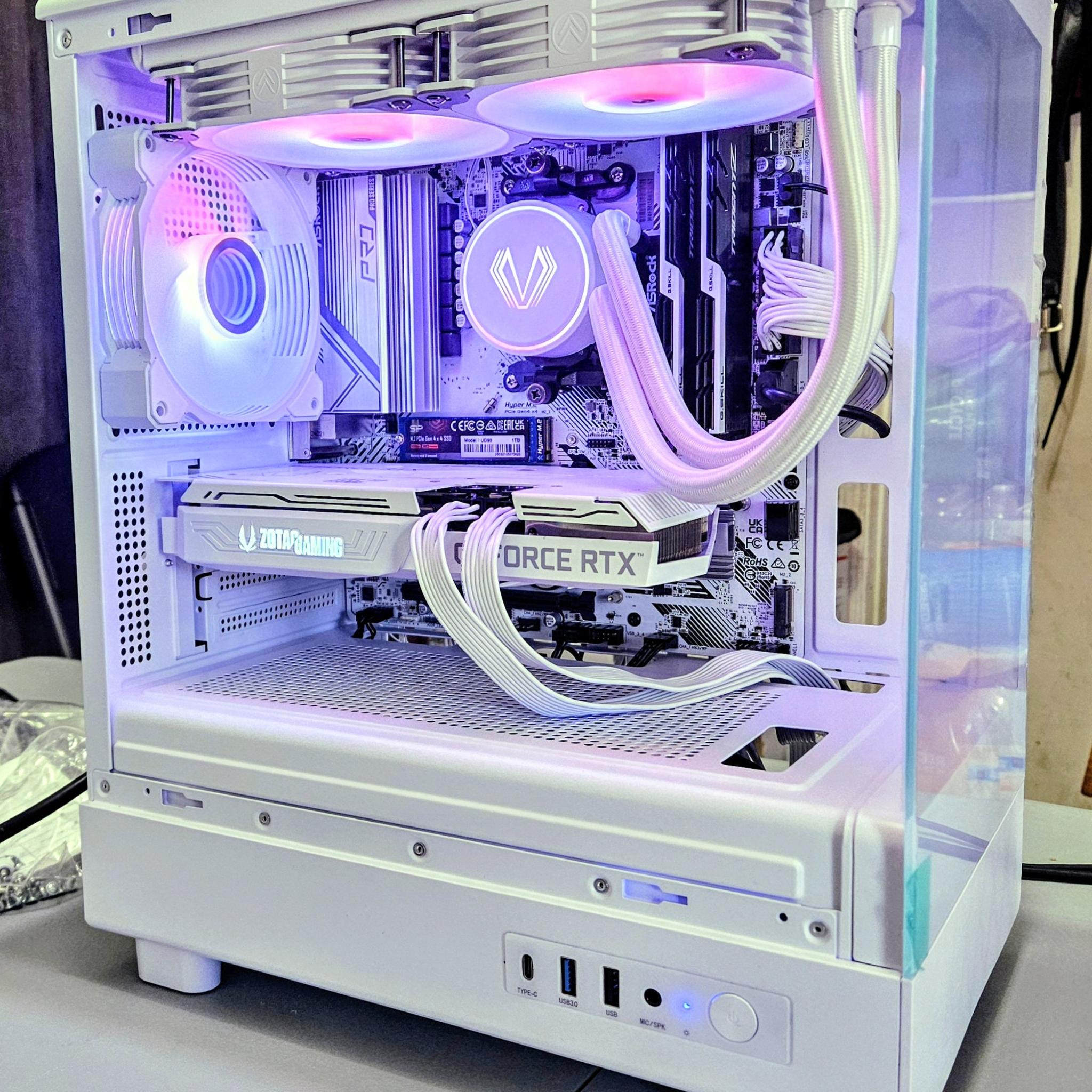 GeForce RTX 3060 Ti Custom Gaming PC - Ryzen 5 5600X, 1TB NVMe SSD