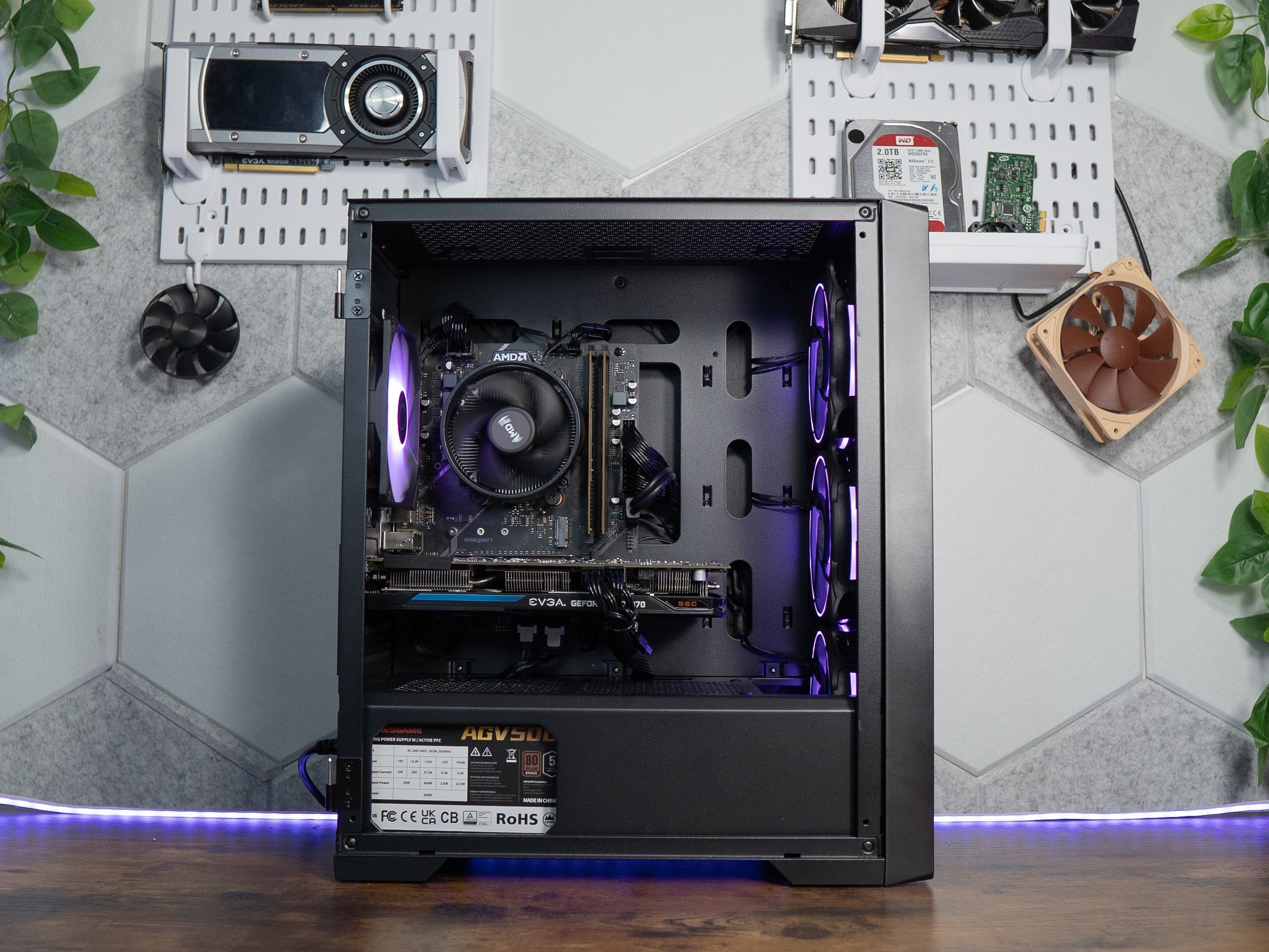 🔮🔮 BUDGET - BO6 Ready GAMING PC | EVGA GTX 970 OC | RYZEN 5 1600 | 16GB DDR4 RAM | 1.24TB |