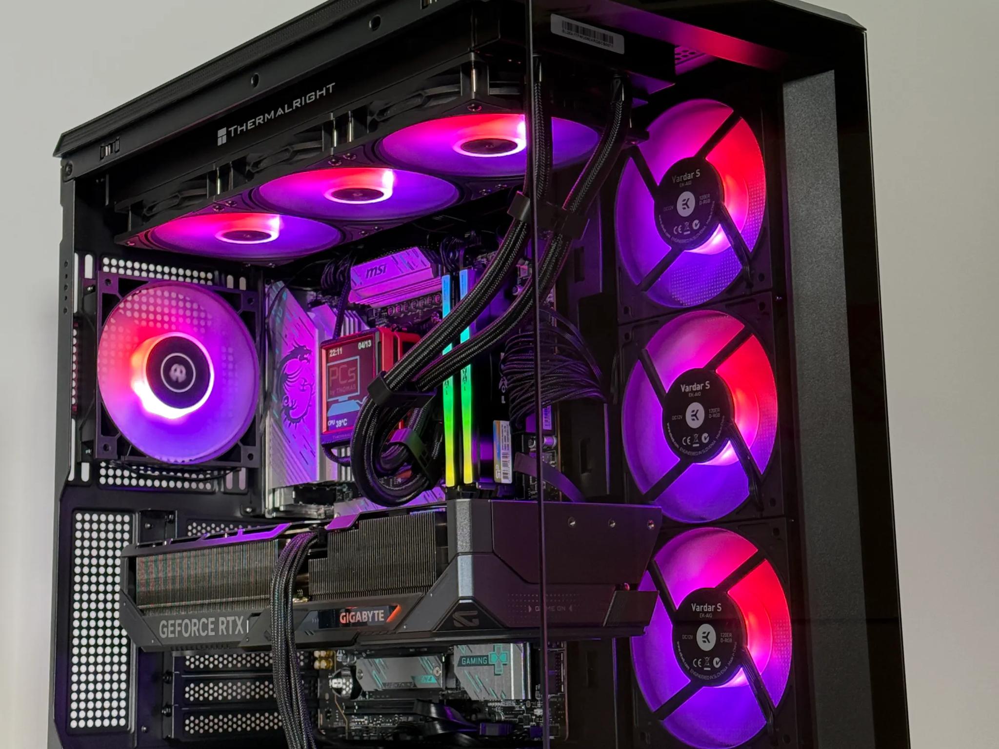 RTX 5090 Flagship Gaming PC Ryzen 9800x3d 64GB DDR5 4TB NVME
