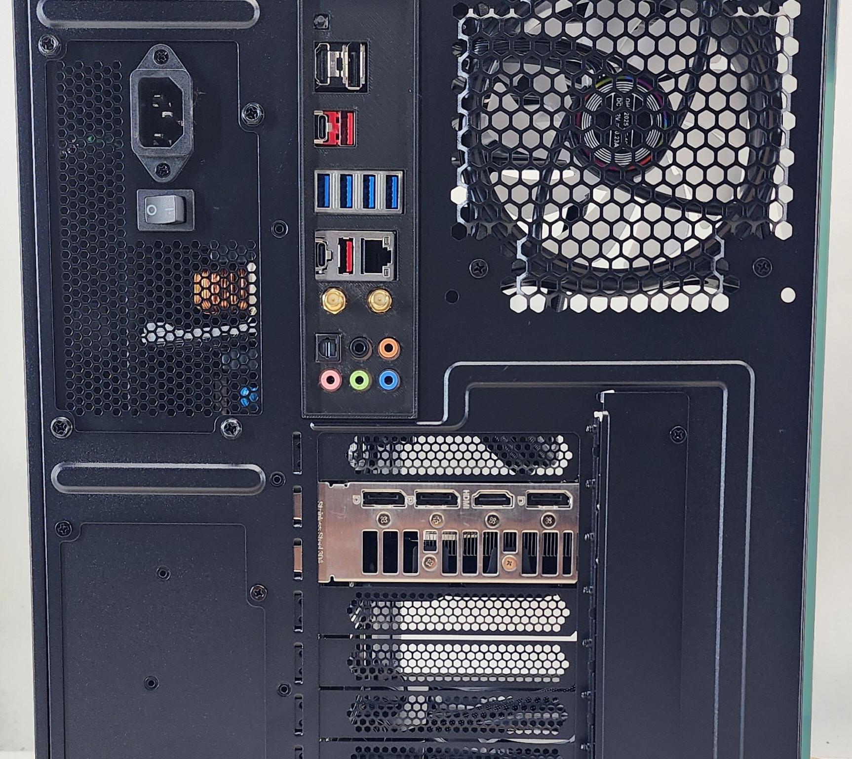 Gaming PC Ryzen 7 7700 16GB RAM 1TB SSD RX 7600 XT 16GB Windows 11 Computer