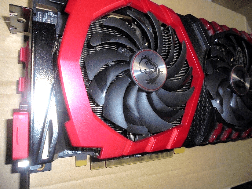 MSI RX 480 Gaming X 4GB, Clean, tested Very Low Usage