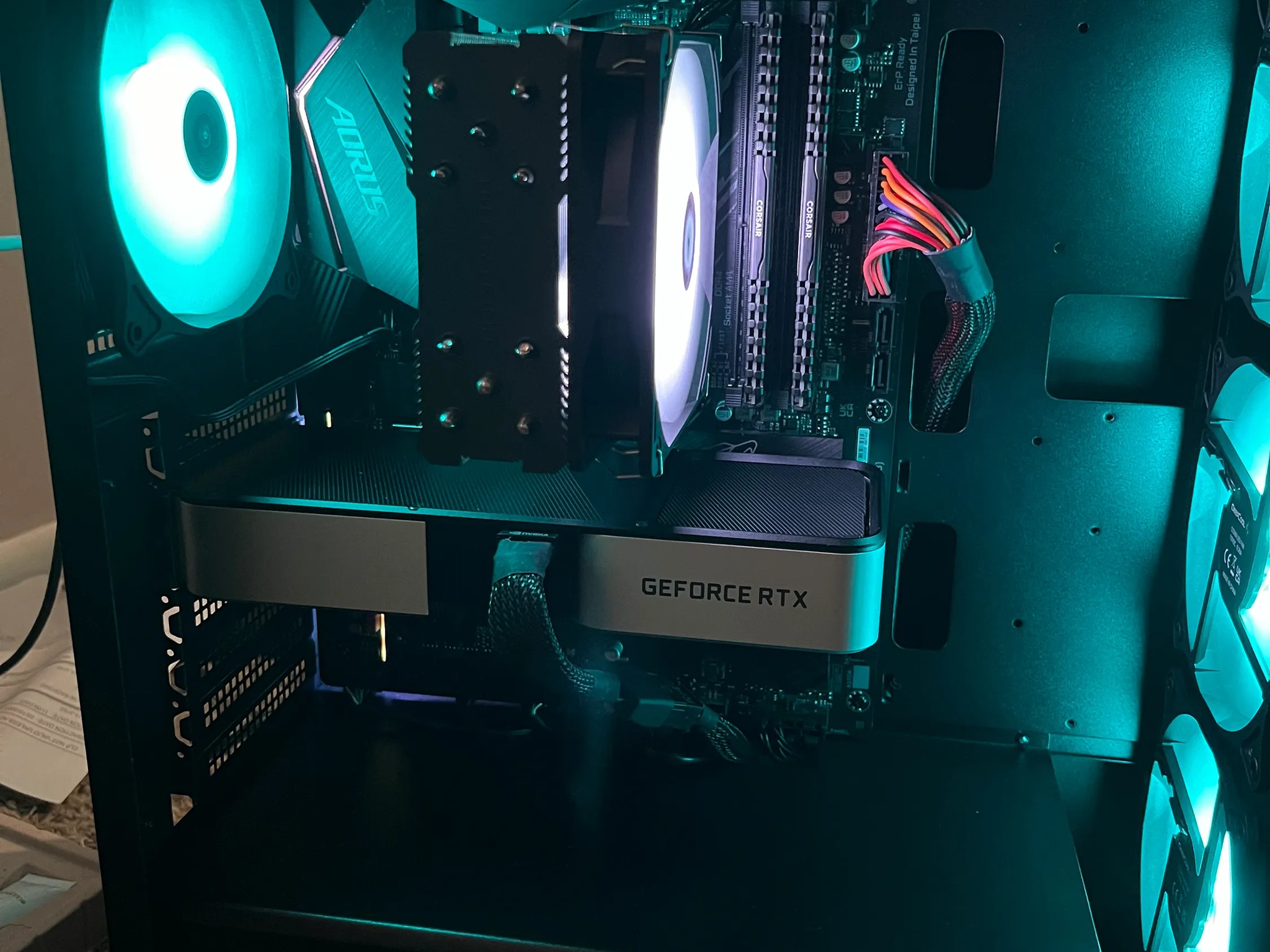 1440P Gaming PC! Ryzen 7 5800x, RTX 3060ti Founders Edition, 1TB SSD, 16GB DDR4 3200, 650w PSU