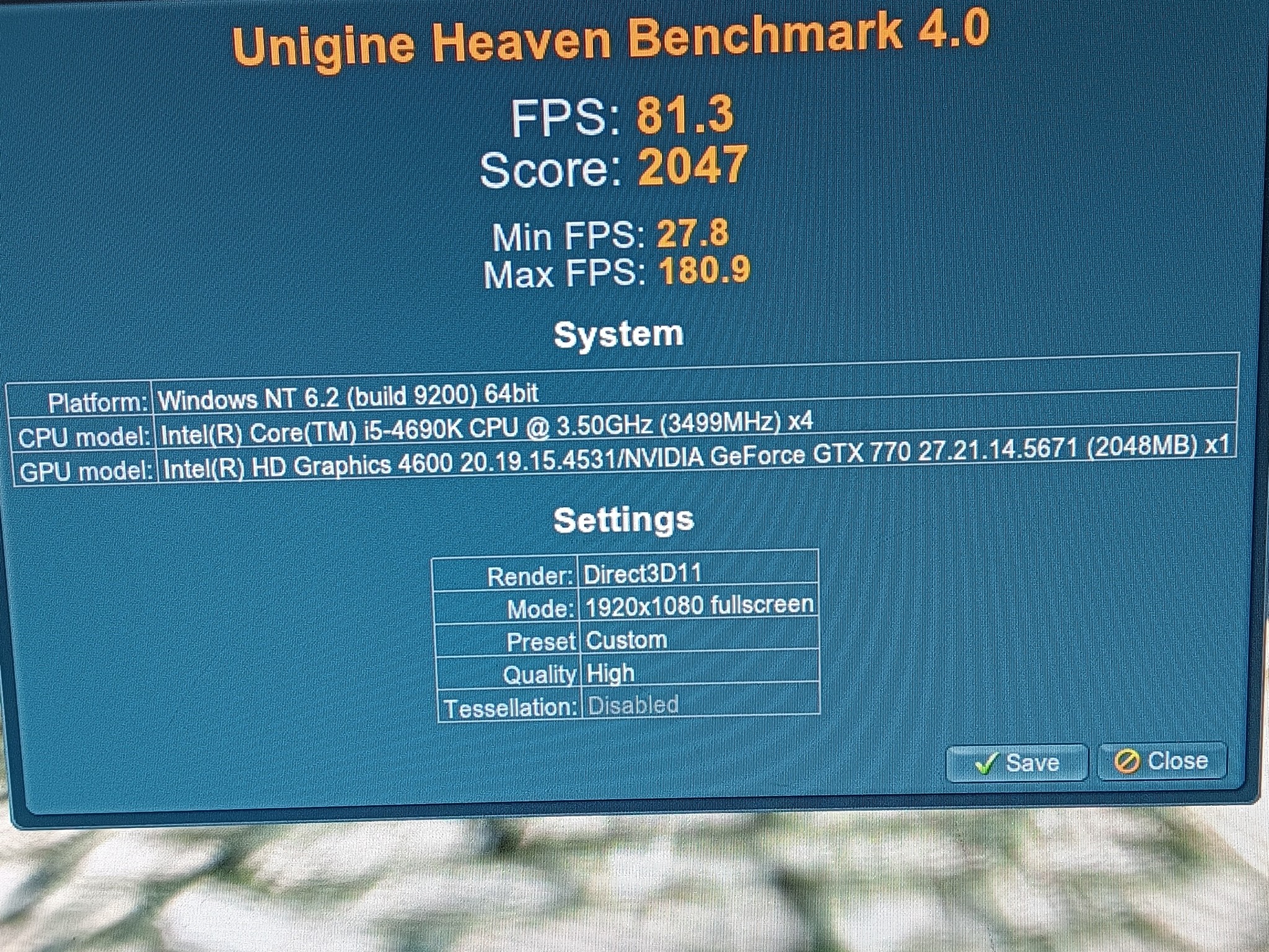 Gigabyte Windforce GeForce GTX-770 2GB GDDR5 GPU