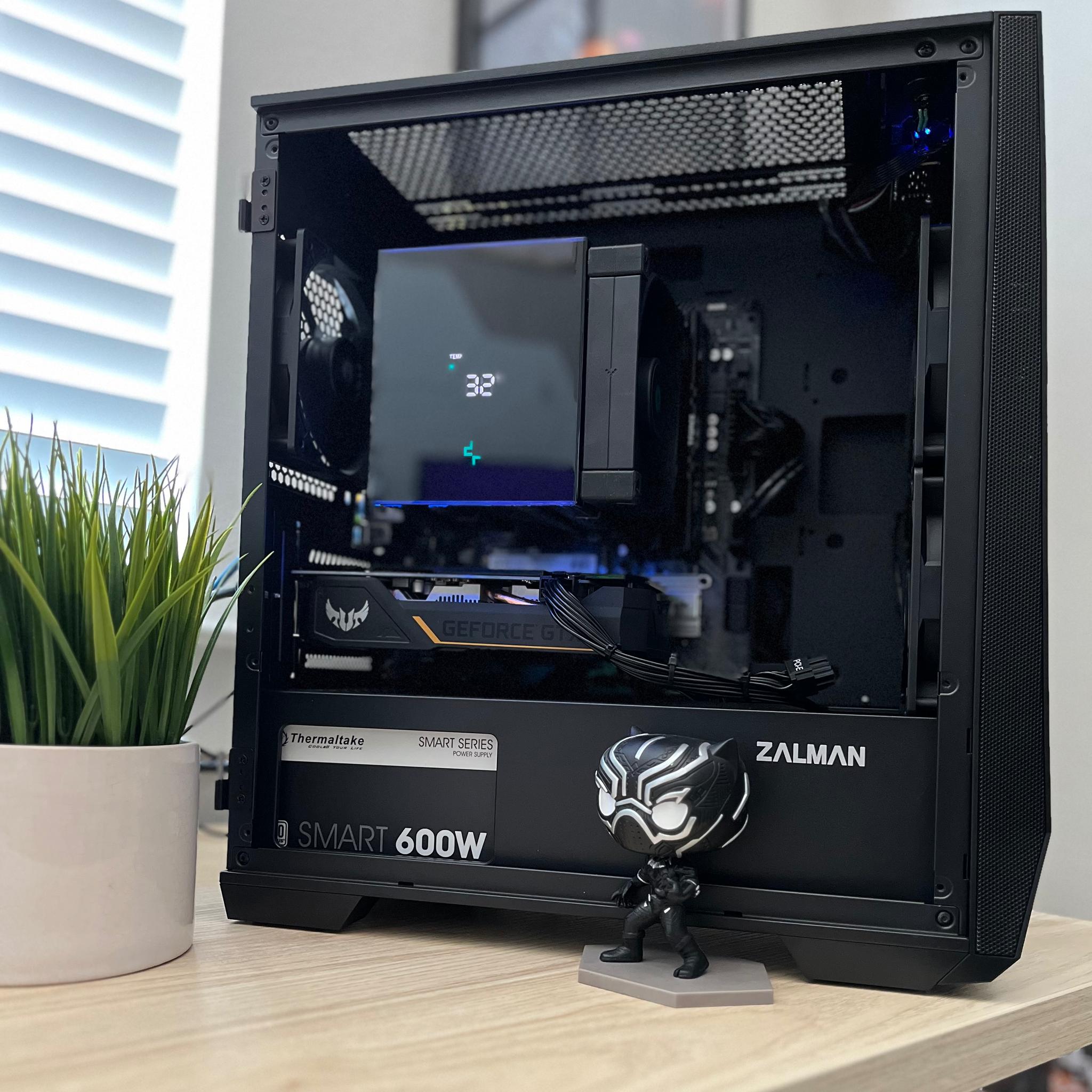 **SUMMER SALE** "PANTHER" CUSTOM PC | RYZEN 5 5500 | GTX 1660 TI | RAM DDR4 16GB | WIN 11 PRO