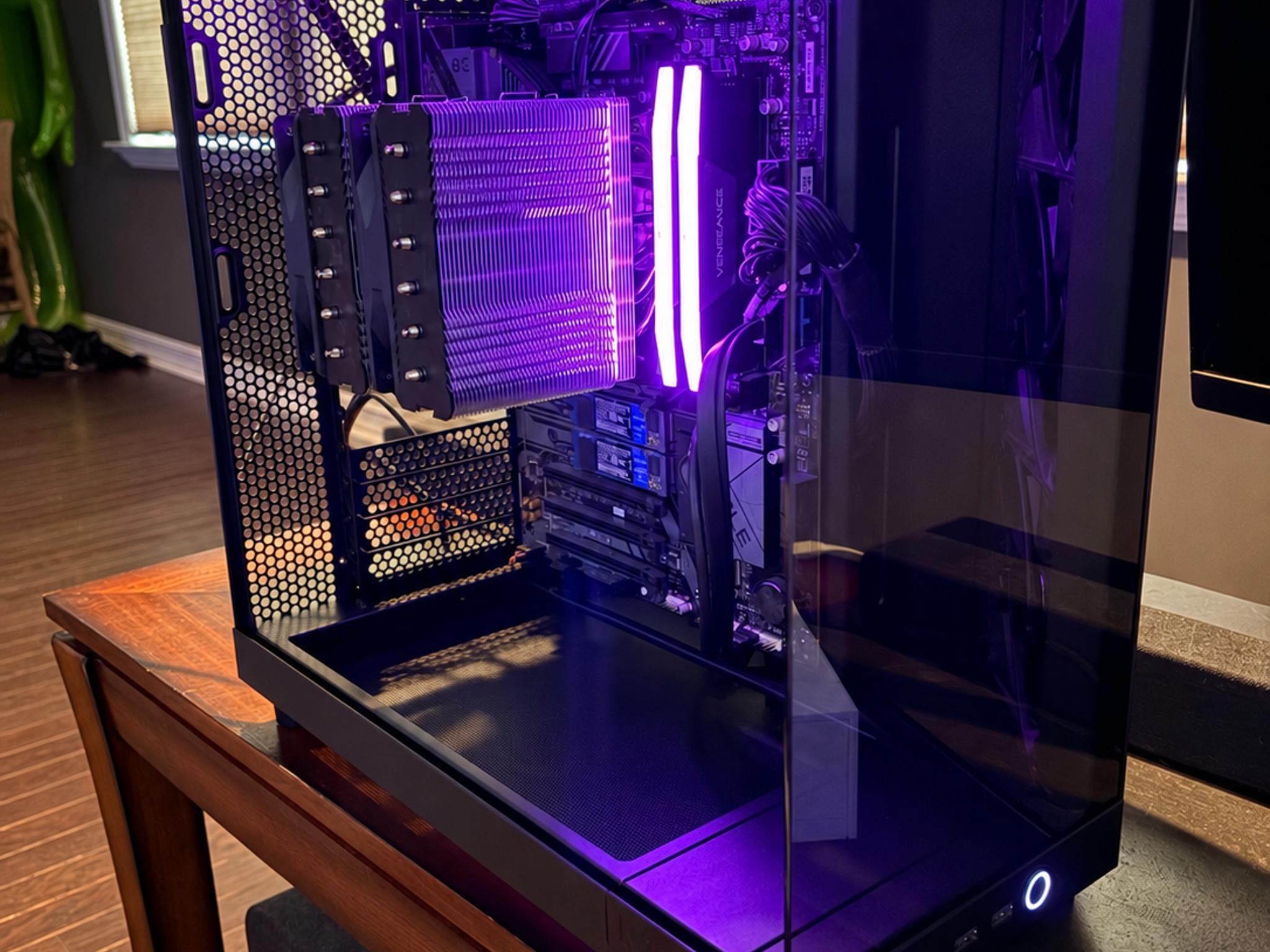 RTX 5070 + Ryzen 7 9700x Gaming/Workstation PC | 32GB DDR5 | 4TB Storage | 1300WGold PSU | Free Ship