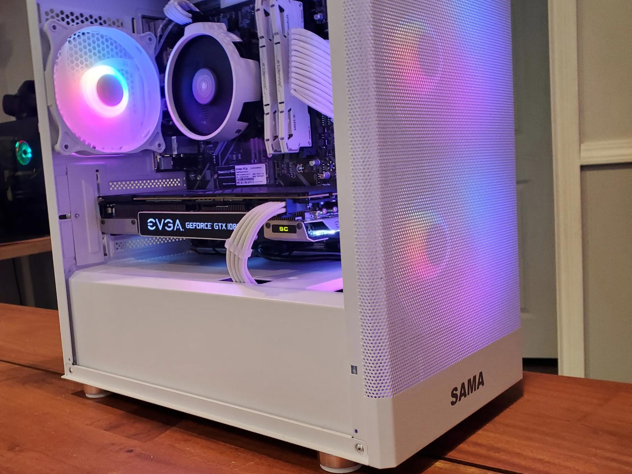 White Ryzen 5 / GTX 1080 build