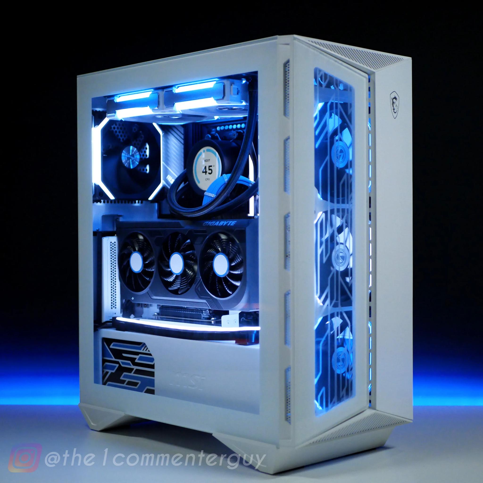🔵Oreo Blizzard | Ryzen 7 7700, RTX 4070 Super, 2TB Nvme, 32gb DDR5 RGB