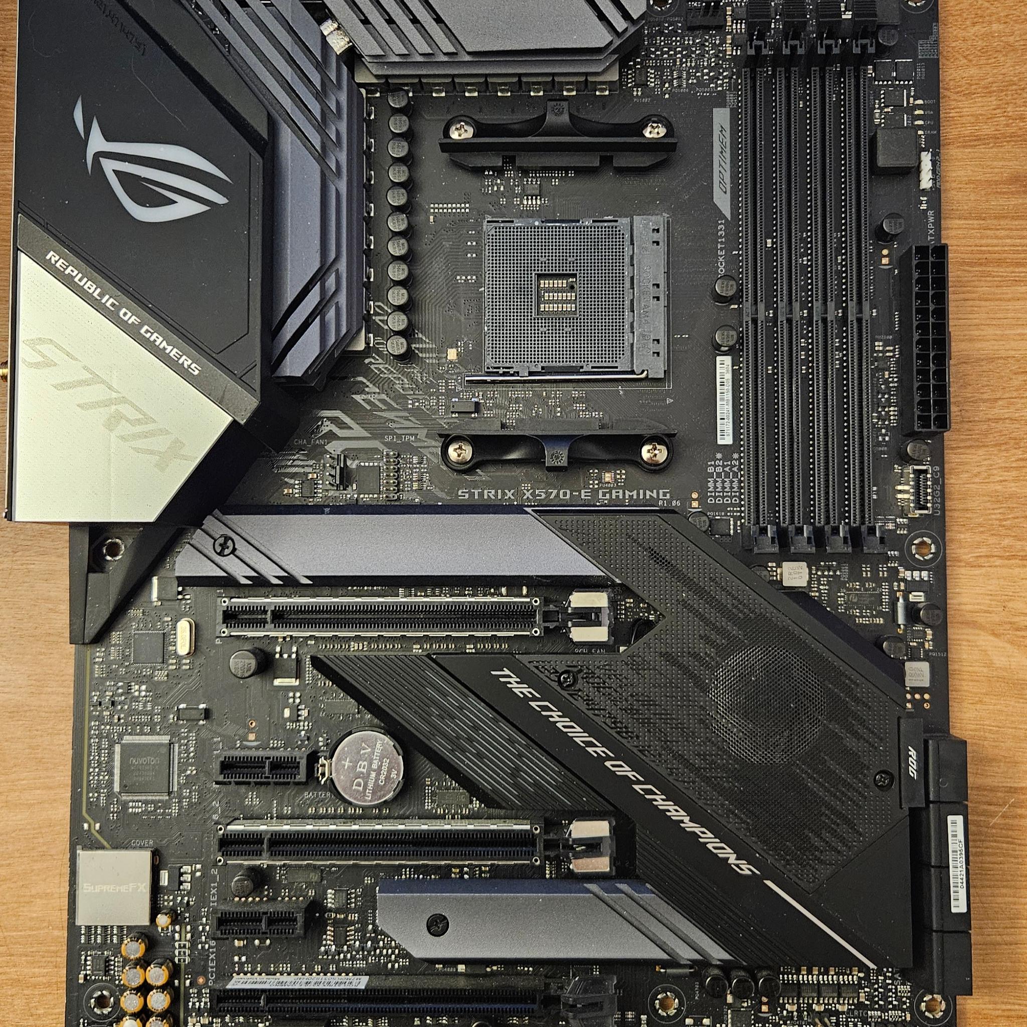 Asus ROG Strix X570-E Gaming AM4 ATX Motherboard