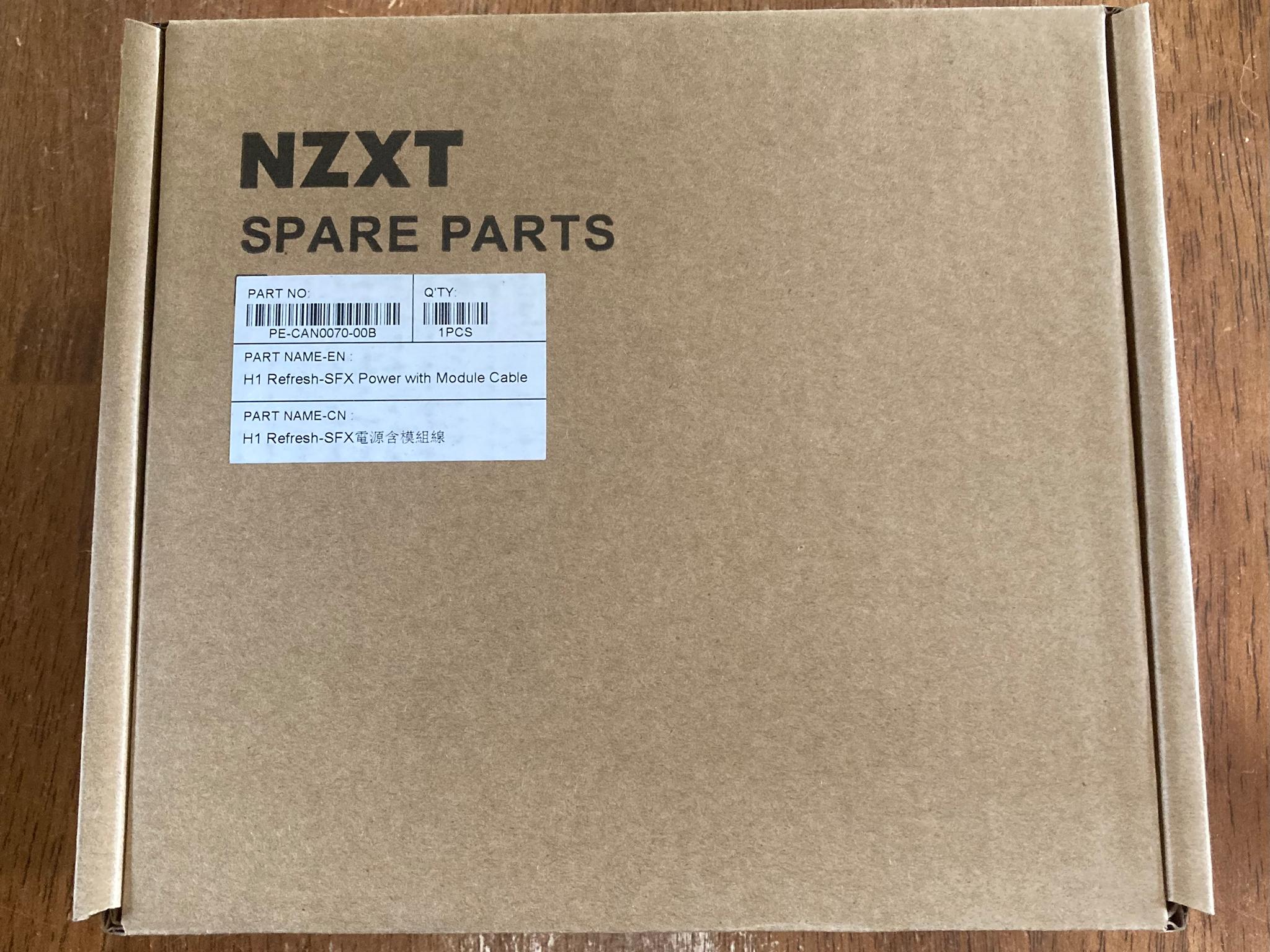 NZXT C750 750 Watt 80+ Gold Fully-Modular SFX Power Supply (NZXT H1 Refresh PSU)