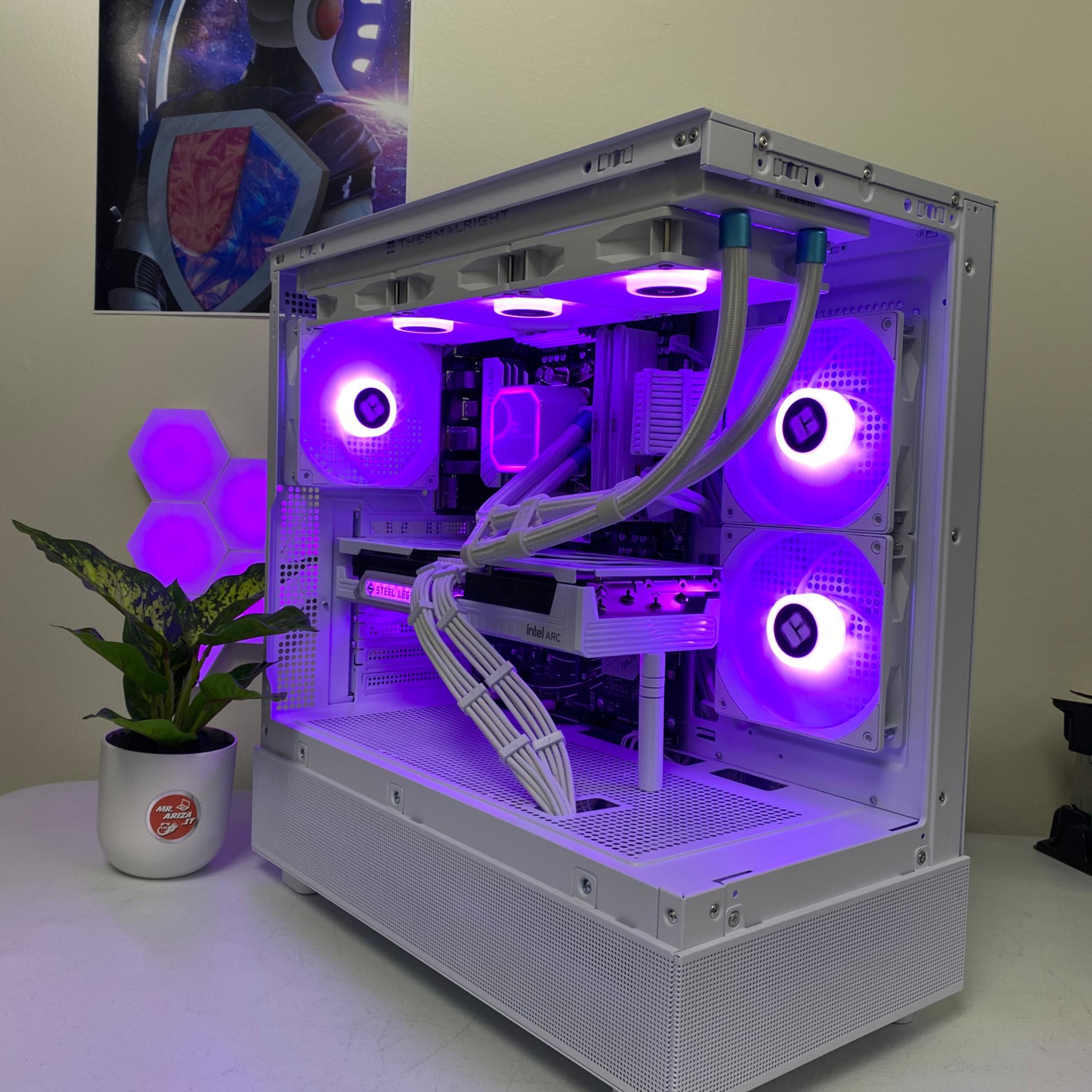 Frost Ember Gaming PC 🔥❄️- Ryzen5 7600X 32Gb/1TB /Intel B580