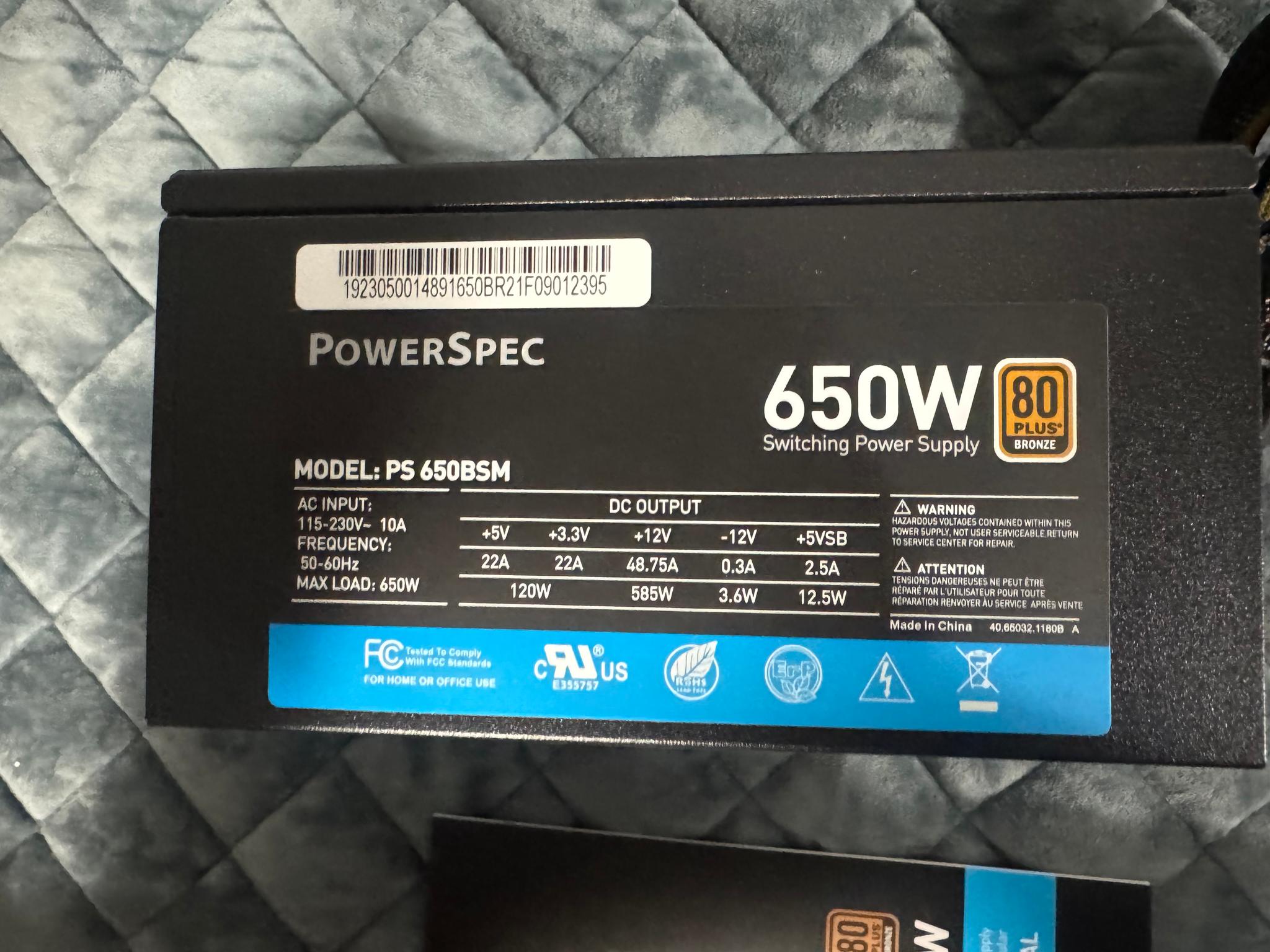 PowerSpec PS 650BSM - Image 2
