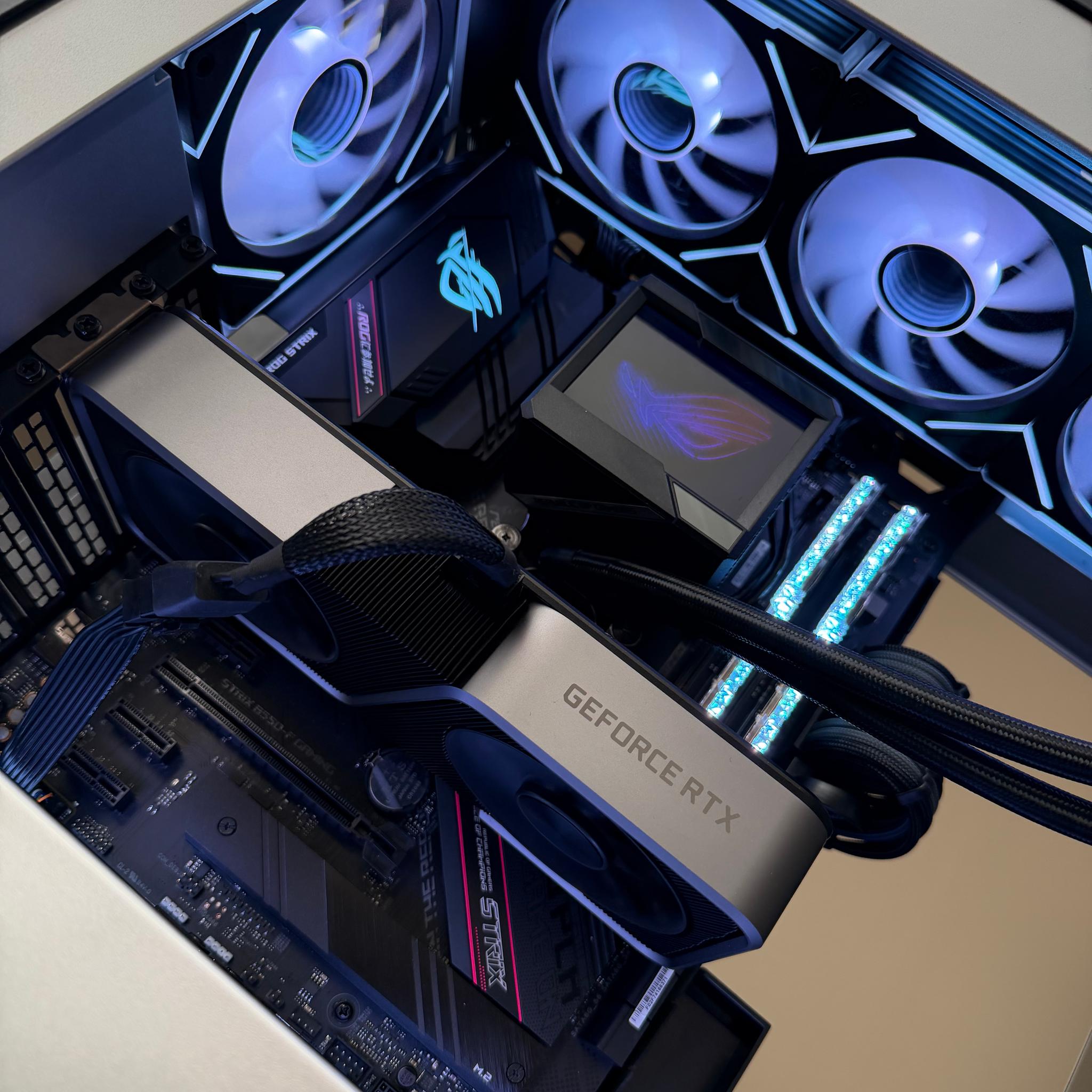 🔥 Premium ROG Strix Gaming PC – RTX 3070 FE | Ryzen 7 | 32GB Trident Z Royal | 1440p Ready 🔥