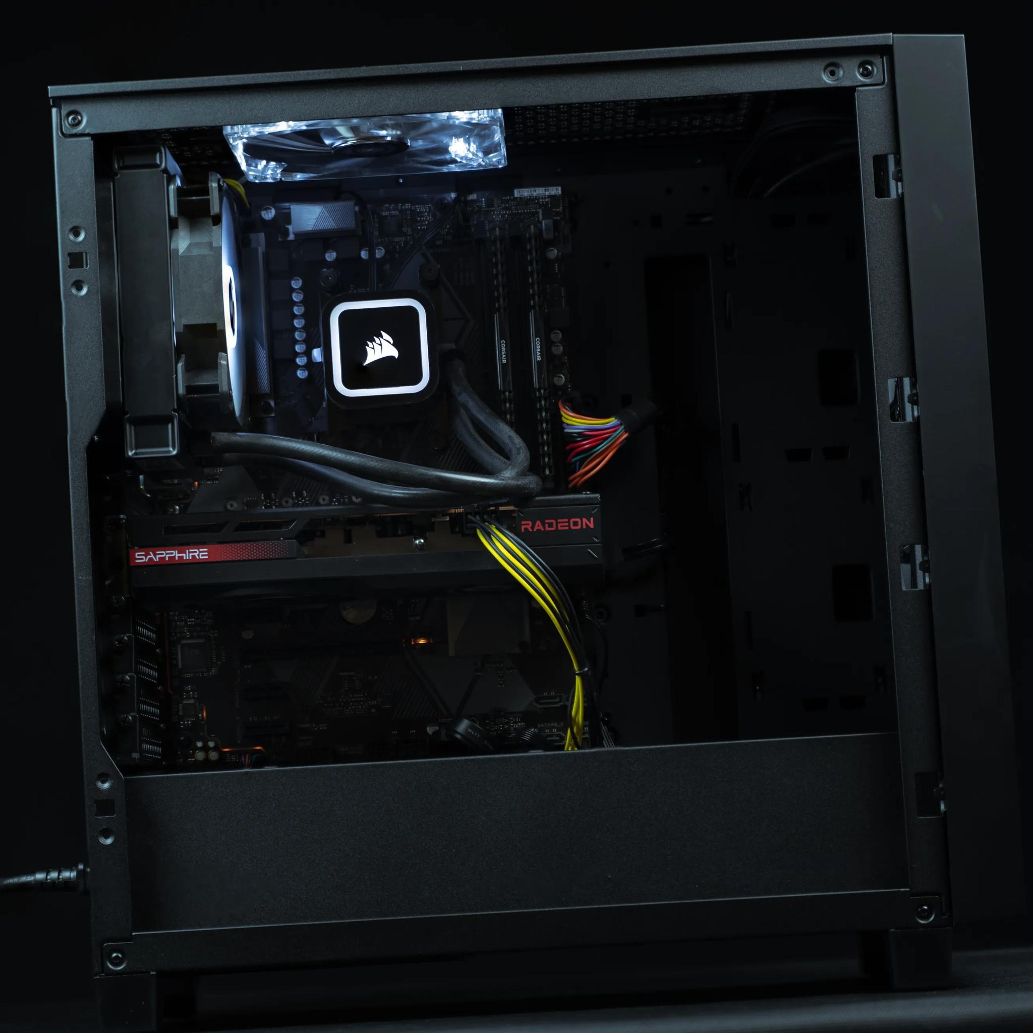 “LesserStag” RX 7600 Ryzen 5 32GB Windows 11 1TB Gaming PC Powerhouse