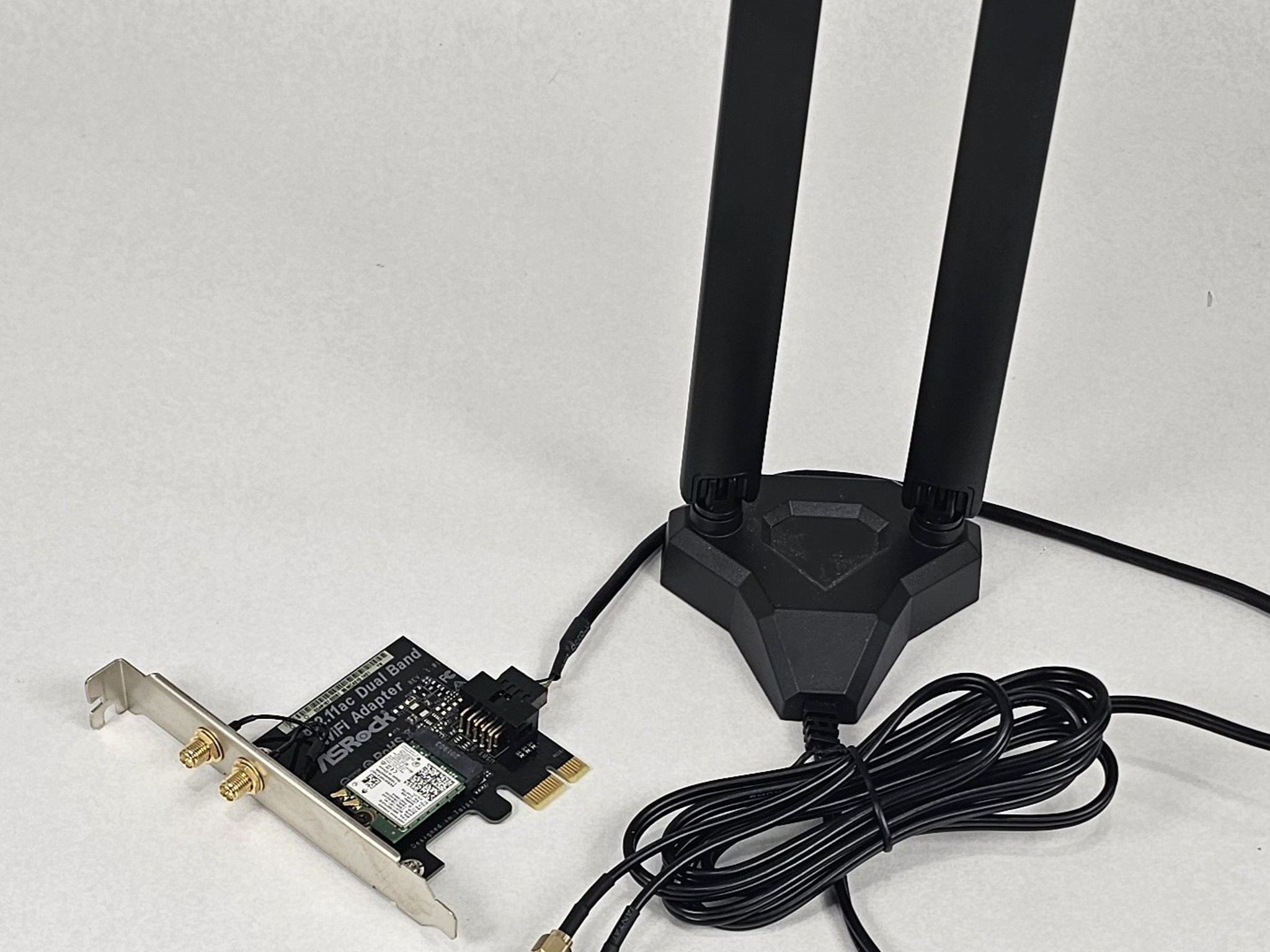 ASRock 802.11ac Dual Band PCIe WiFi Card