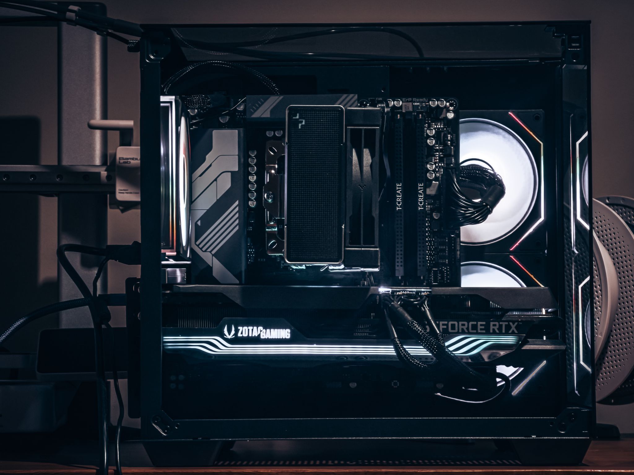 🔥 Ryzen 9 7950X | RTX 3080 Ti AMP Holo | 64GB DDR5 | RGB Fishtank Build 🔥