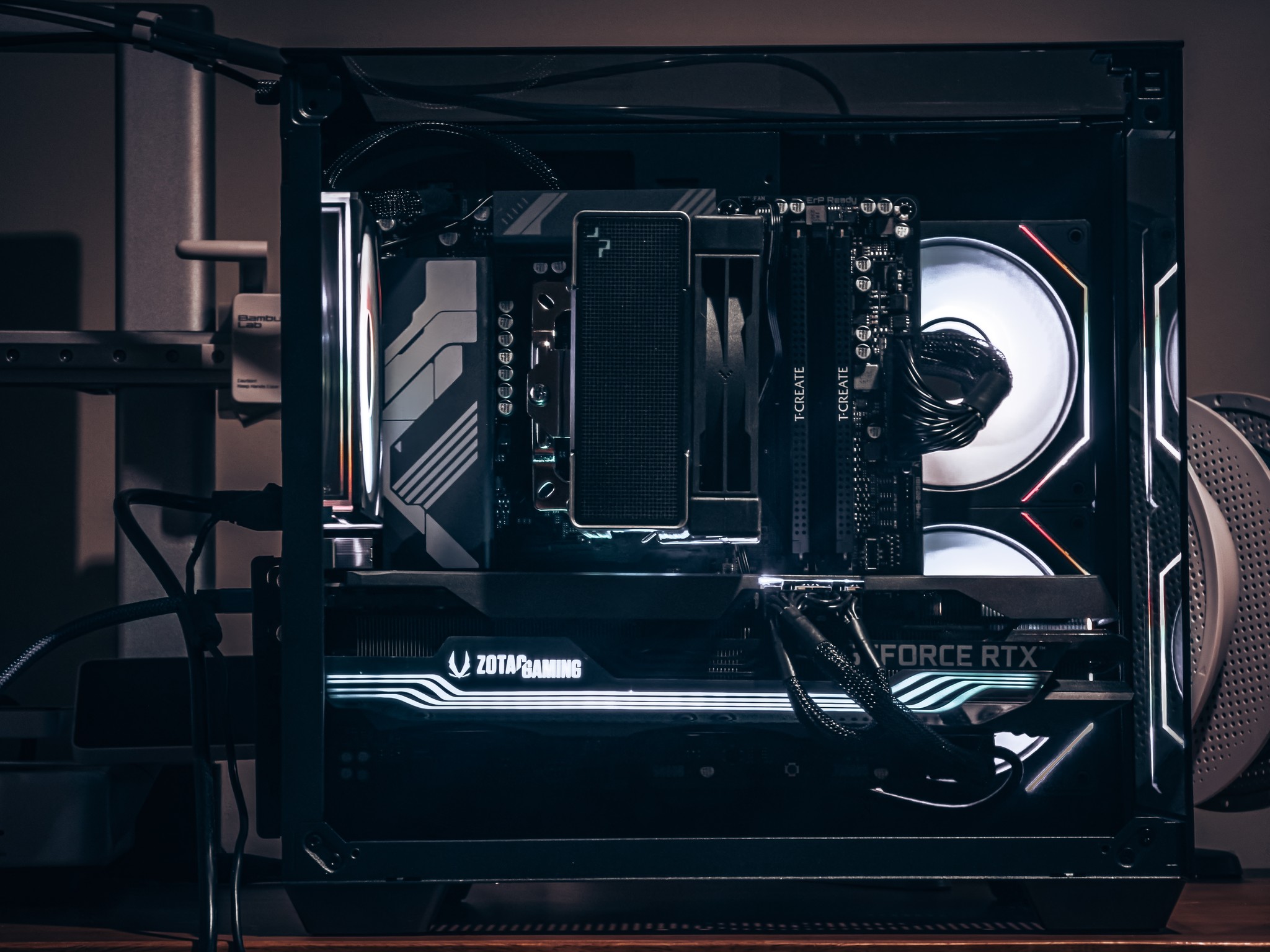 🔥 Ryzen 9 7950X | RTX 3080 Ti AMP Holo | 64GB DDR5 | RGB Fishtank Build 🔥
