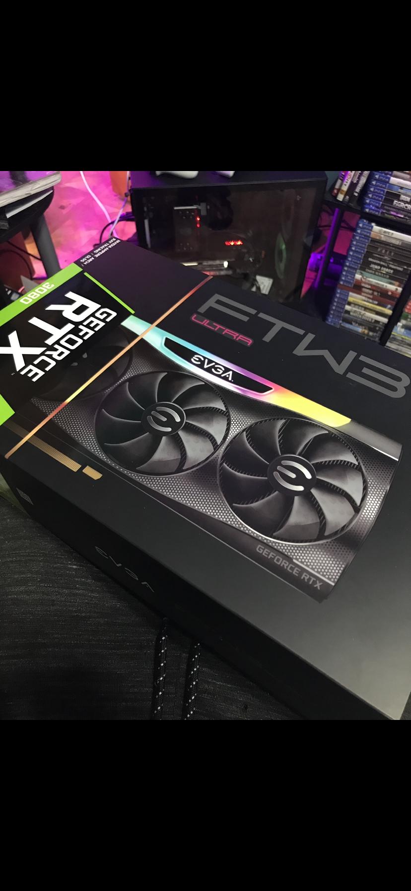 NVIDIA 3080 EVGA FTW3 ultra edition