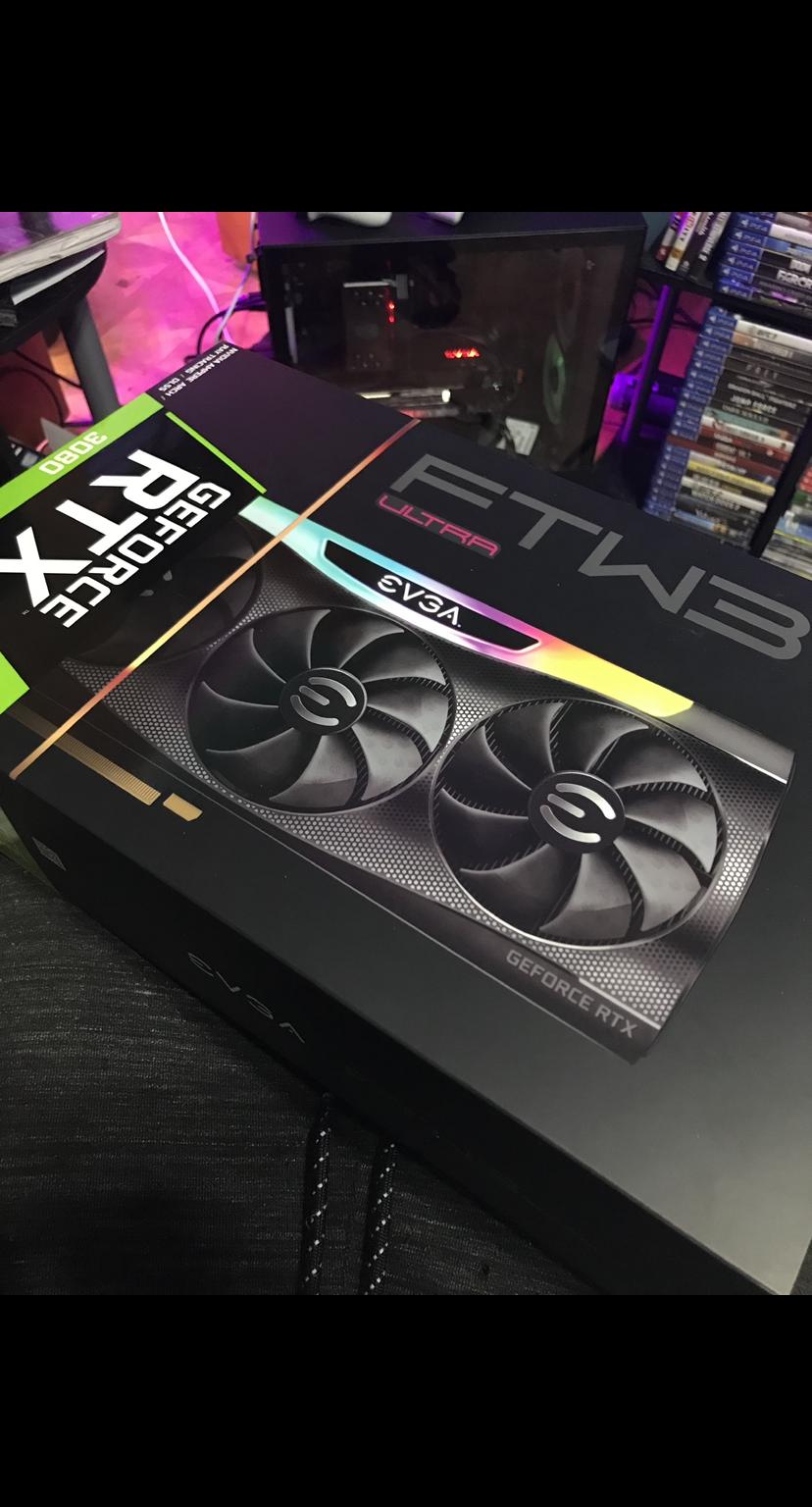 NVIDIA 3080 EVGA FTW3 ultra edition