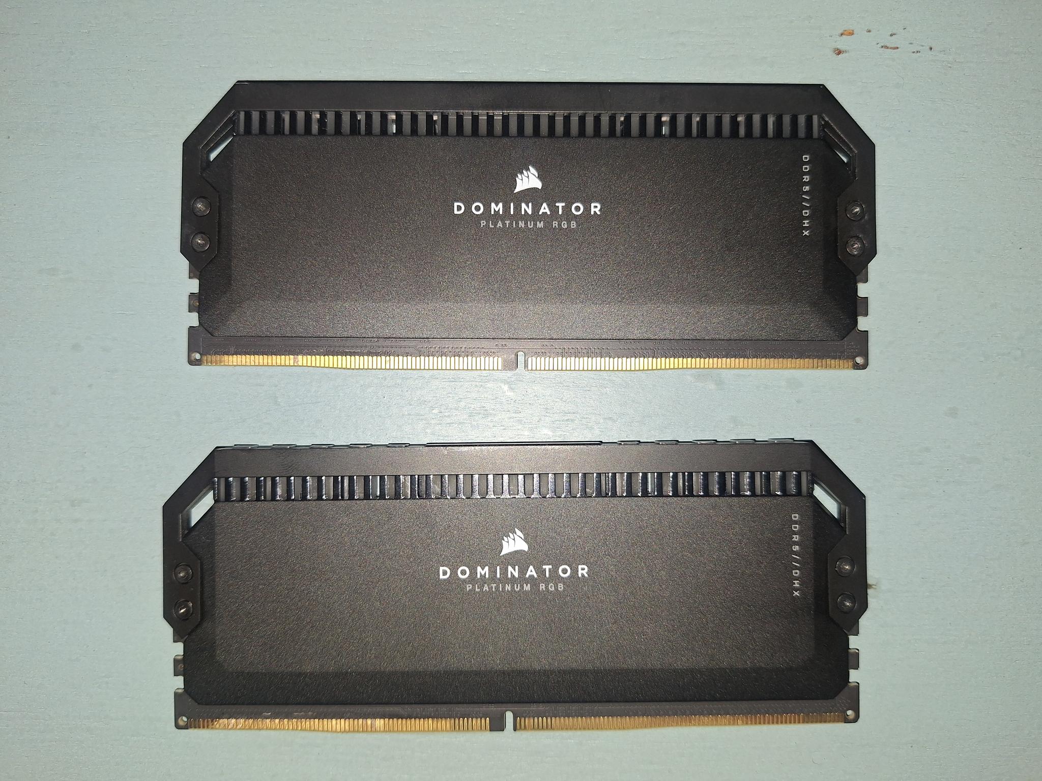 Corsair Dominator Platinum RGB 32GB DDR5-6200 (2x16GB) - Image 3