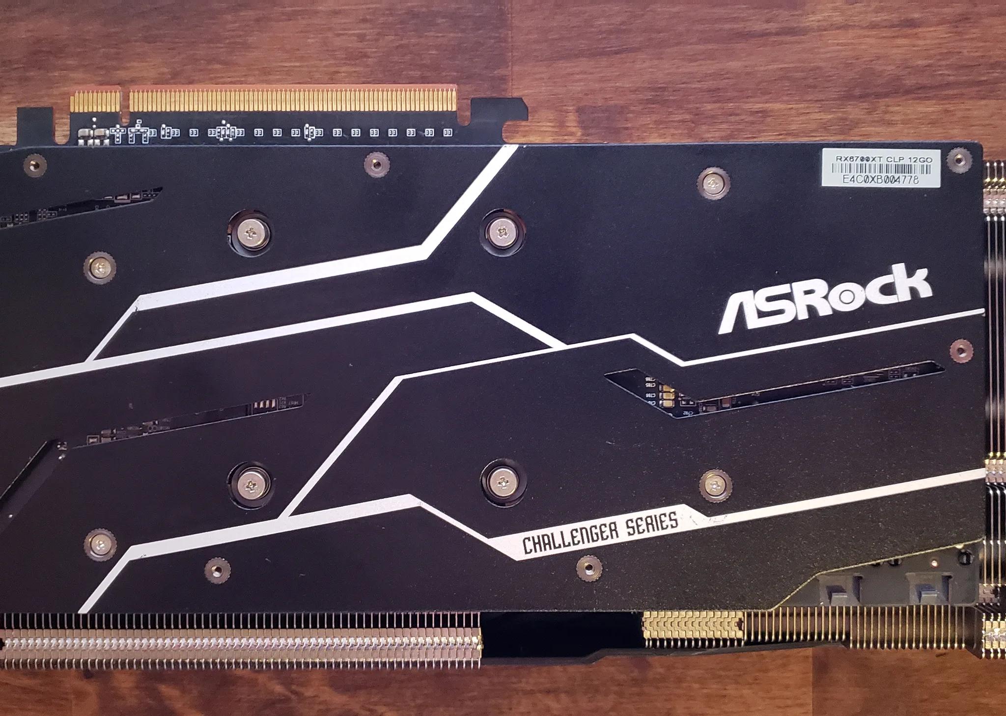ASRock RX 6700 XT Challenger series 12gb