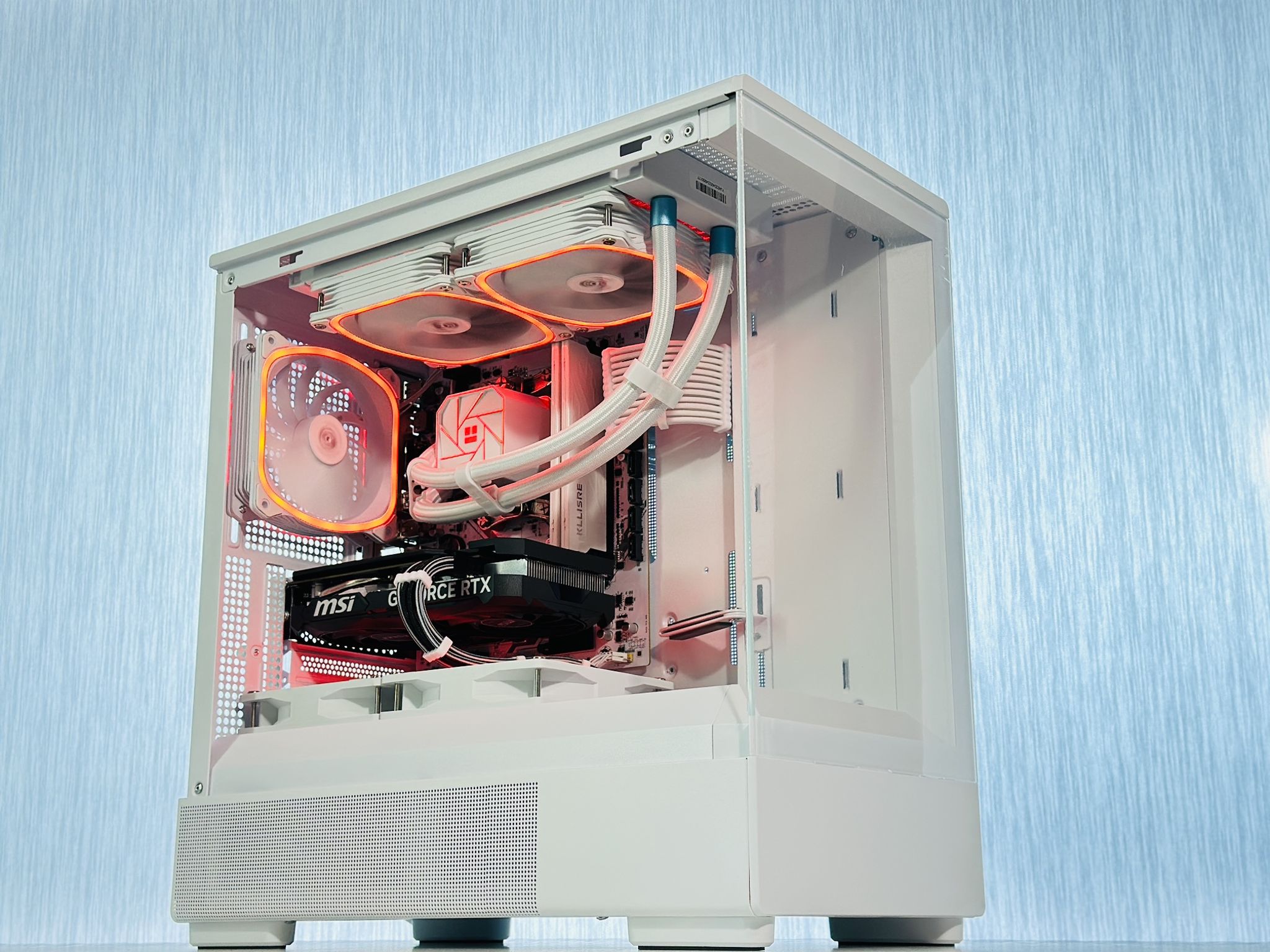 🚀👨🏻‍🚀🌟👨‍🚀Buzz Liquid Cooled Gaming PC❄️Nvidia RTX 4060 8GB❄️AMD Ryzen 5 5600❄️32GB DDR4