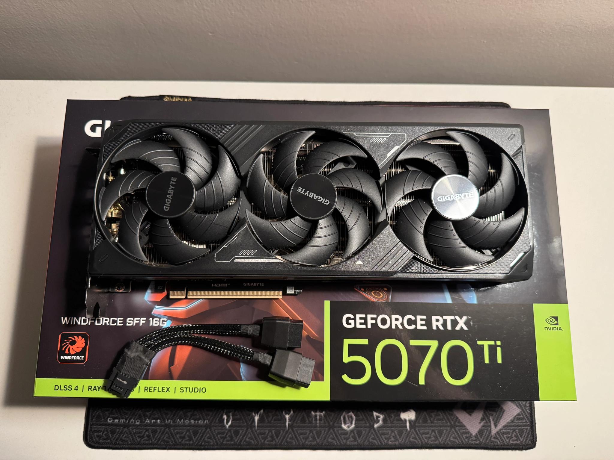 Gigabyte Windforce SFF RTX 5070Ti