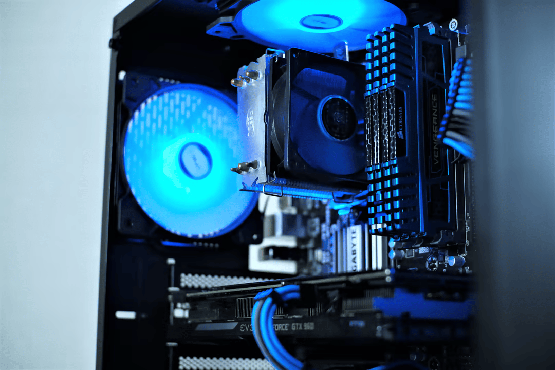 "CRYIN' CYAN" DESKTOP GAMING PC | AMD FX-8320 | EVGA GeForce GTX 960 | Corsair Vengeance 16GB