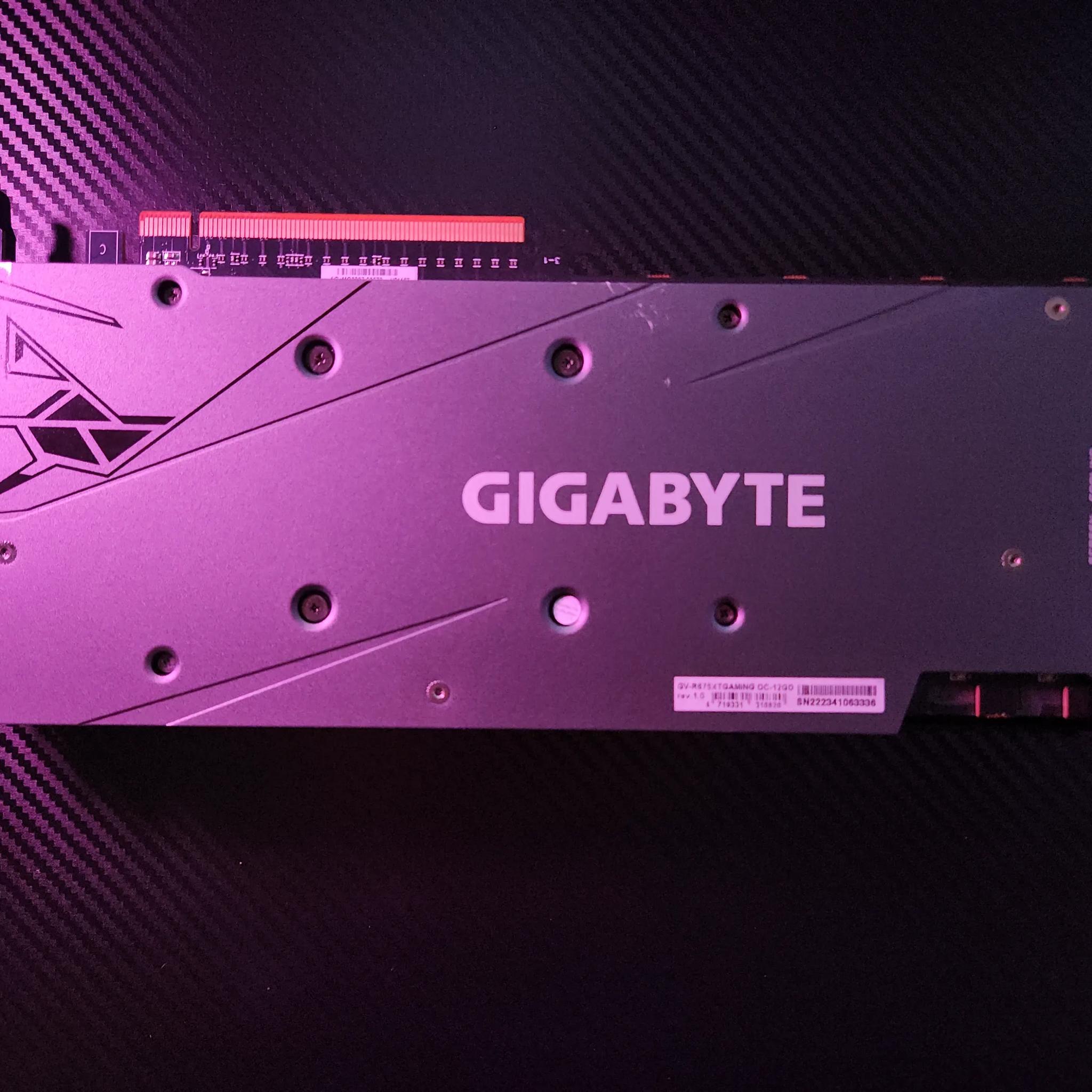RX 6750 XT II Gigabyte Gaming OC (Original box included)