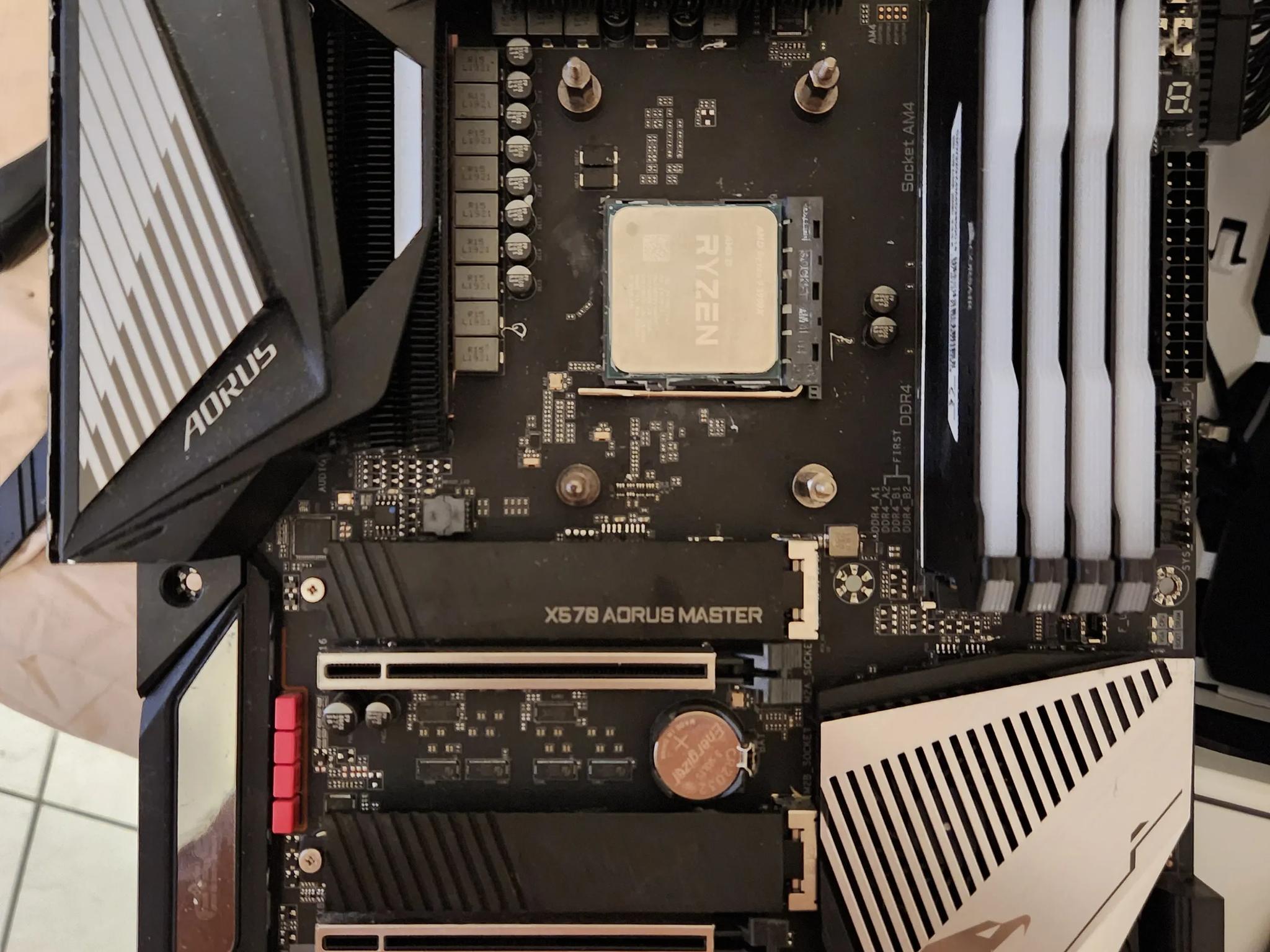 Combo Sale: Ryzen 9 5900x, Aorus Master x570, and 32gb DDR4 3600MHZ of RAM...