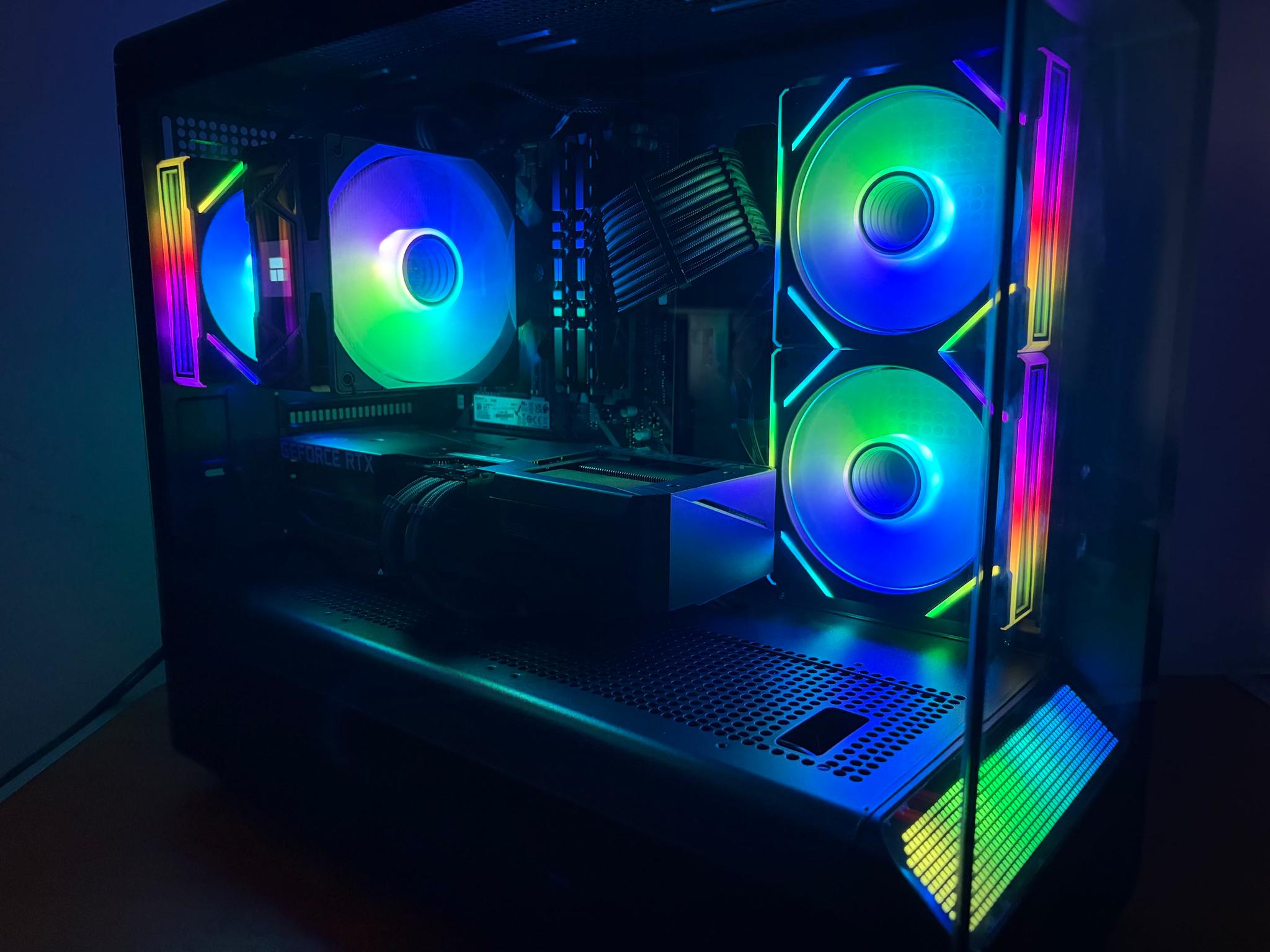 **❄️🔥 AORUS RTX 3060 ELITE 12GB + Ryzen 7 3700X | 16GB OLOy 3000MHz | 2.5TB Blackout Gaming PC 🔥❄️**