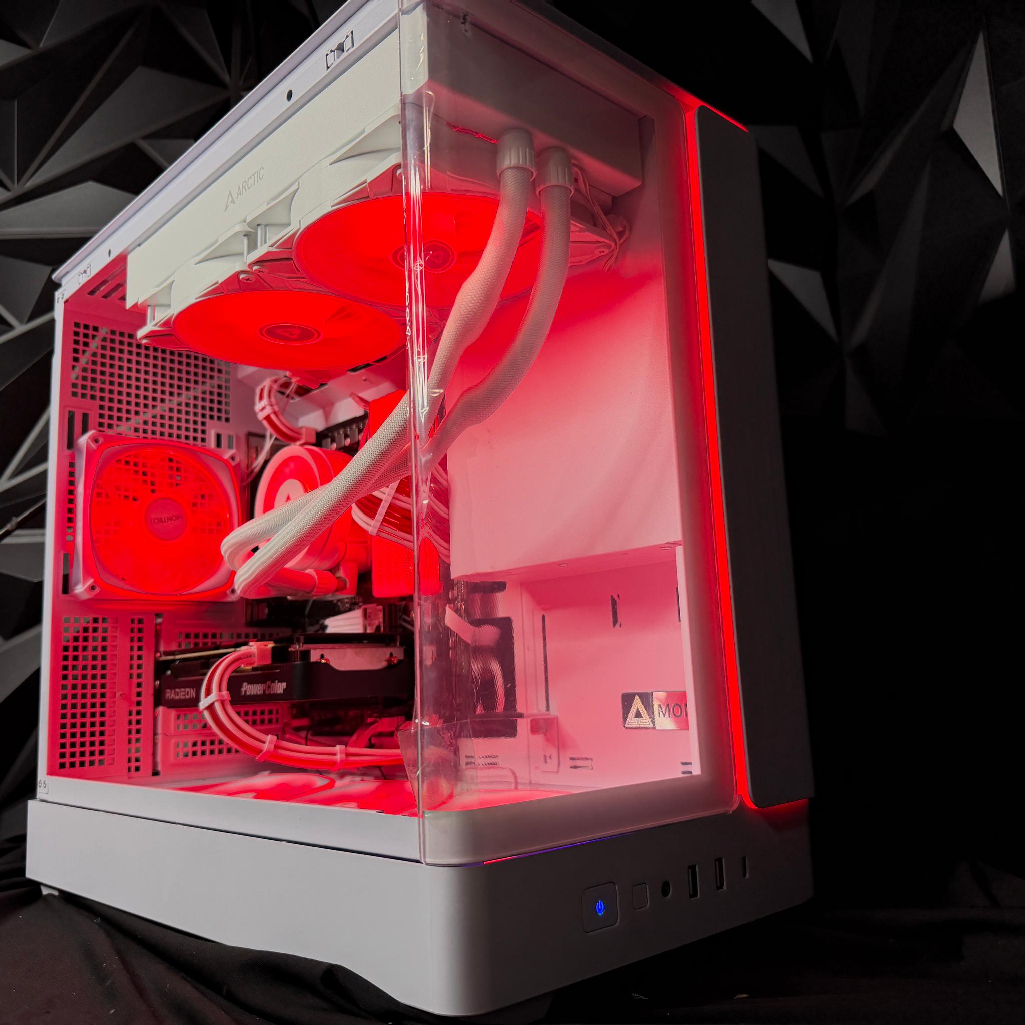 🩸❄️ BLOOD ICE ❄️🩸Ryzen 5 5600X3D| RX 9060XT 16 GB | 32 GB DDR4| 1.25 TB NVMe|750W Gold PSU