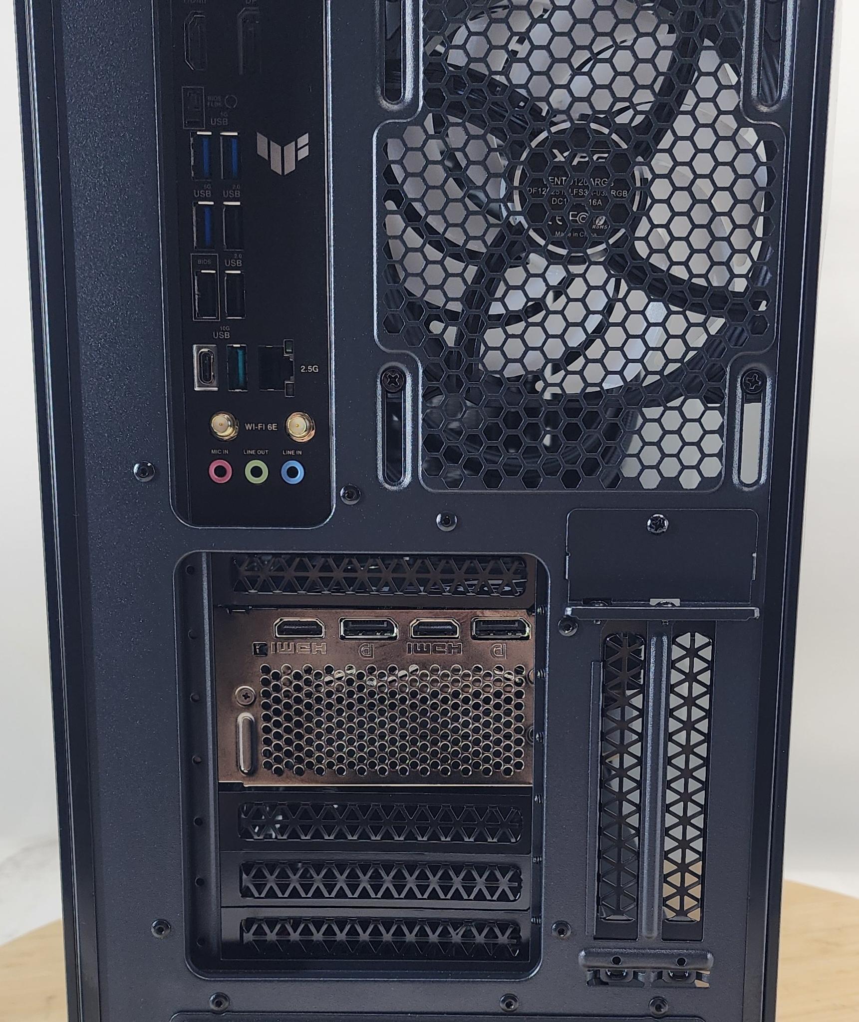 Gaming PC Ryzen 7 7700X 32GB RAM 1TB SSD RTX 4070 Ti SUPER 16GB Win11 Computer