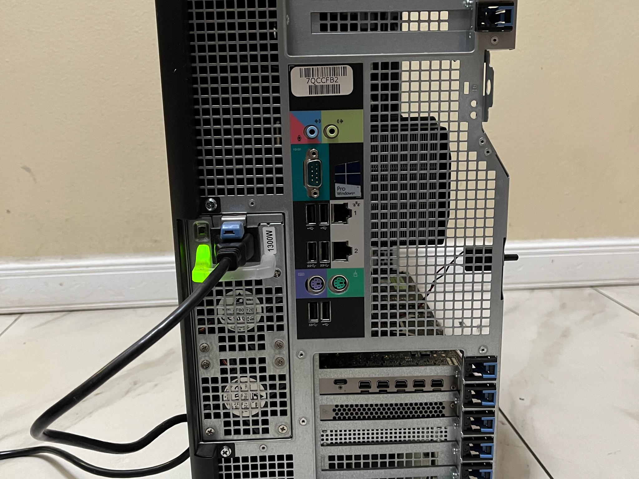 🔥Intel Xeon 12 Core (Same as i7), AMD W5700, 500 GB SSD, 12 GB RAM, Dell T7910 Gaming PC 🟢🔥