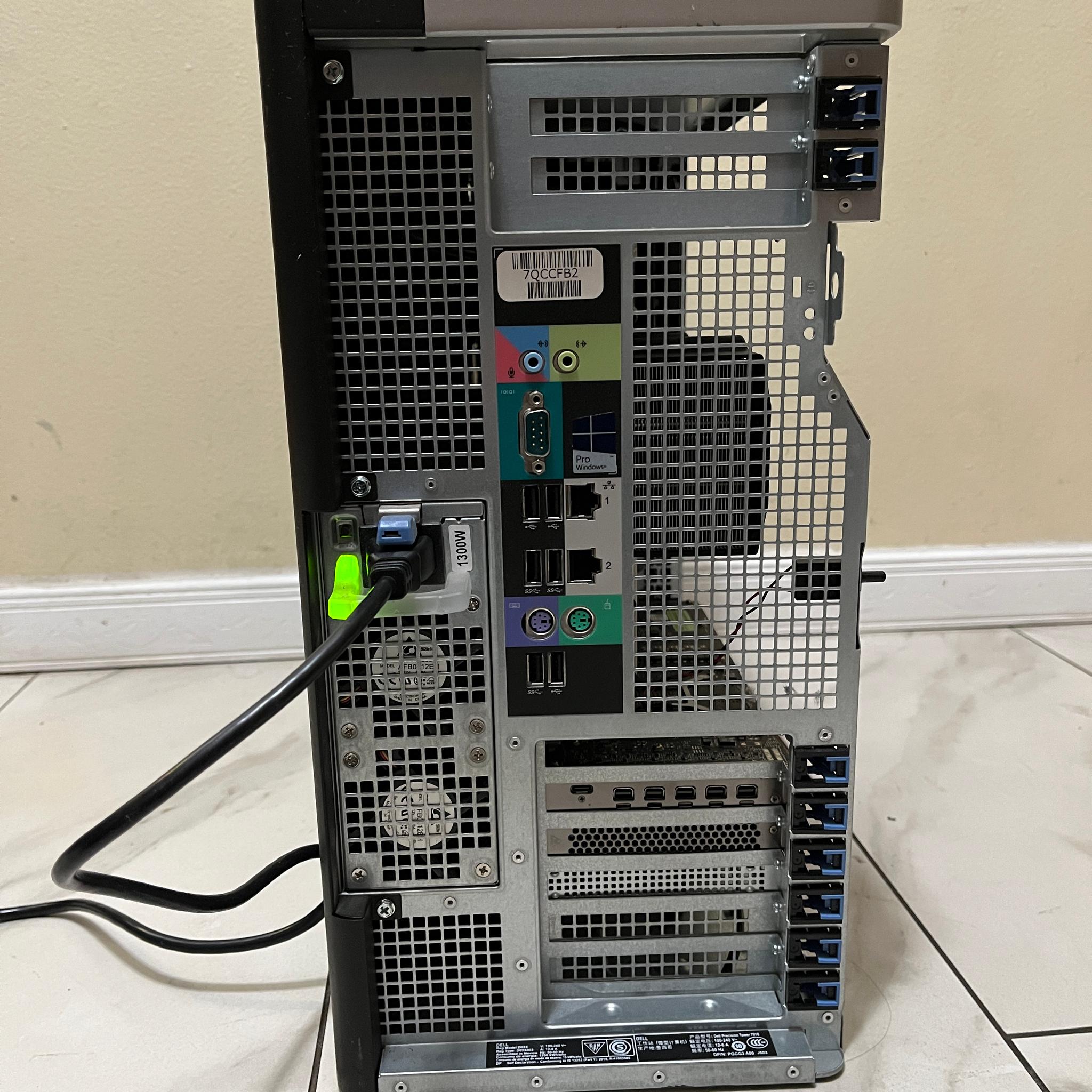 🔥Intel Xeon 12 Core (Same as i7), AMD W5700, 500 GB SSD, 12 GB RAM, Dell T7910 Gaming PC 🟢🔥