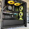 Black Gaming PC | Ryzen 5900x | RTX 3060 Ti | 32gb RAM | 1 TB SSD | LCD Cooling Screen