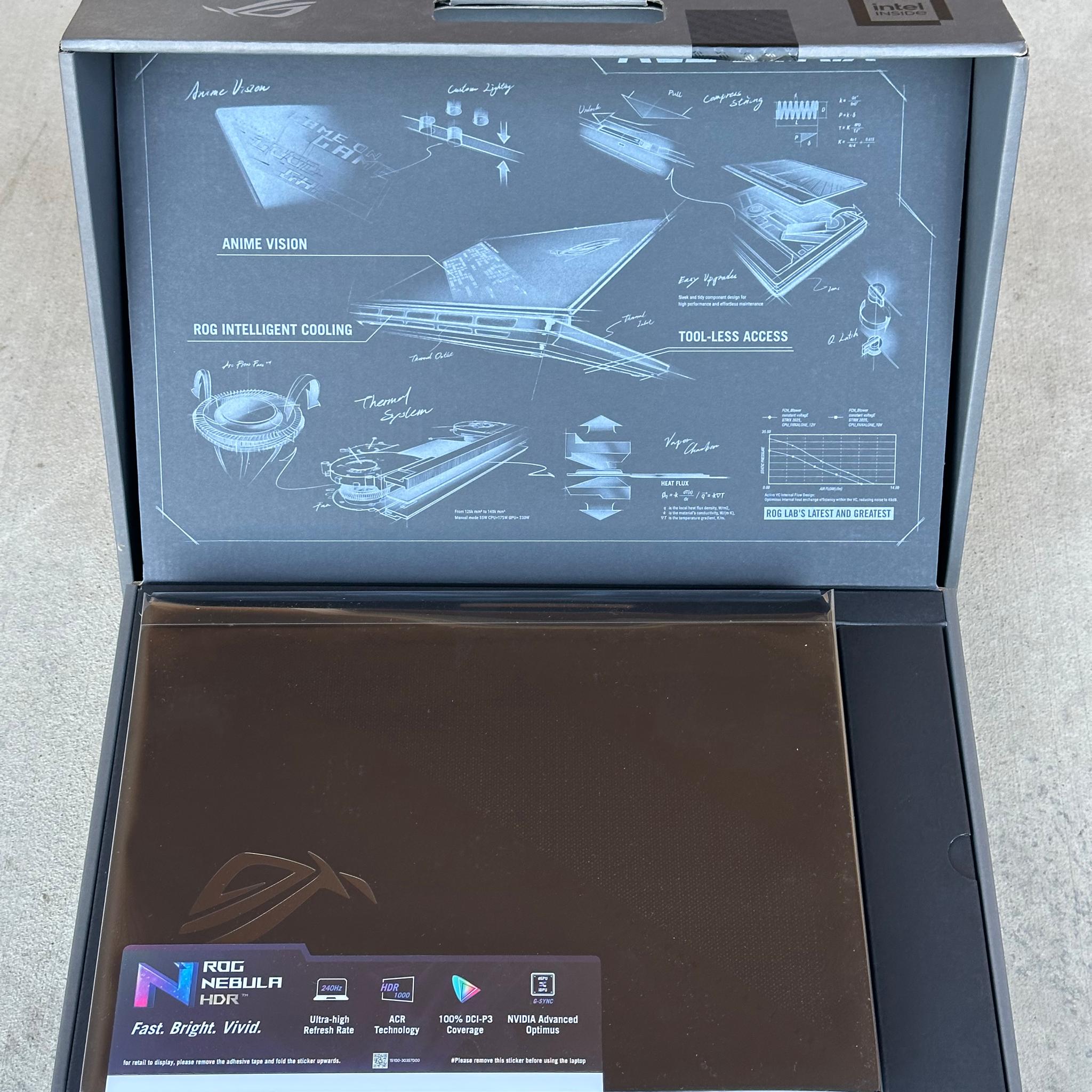 Asus ROG Strix Scar 16 (2025) 240HZ GeForce RTX 5080, Ultra core 9 275HX, 32GB DDR5