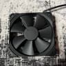 3-pack Full Black Noctua fans 2000PWM