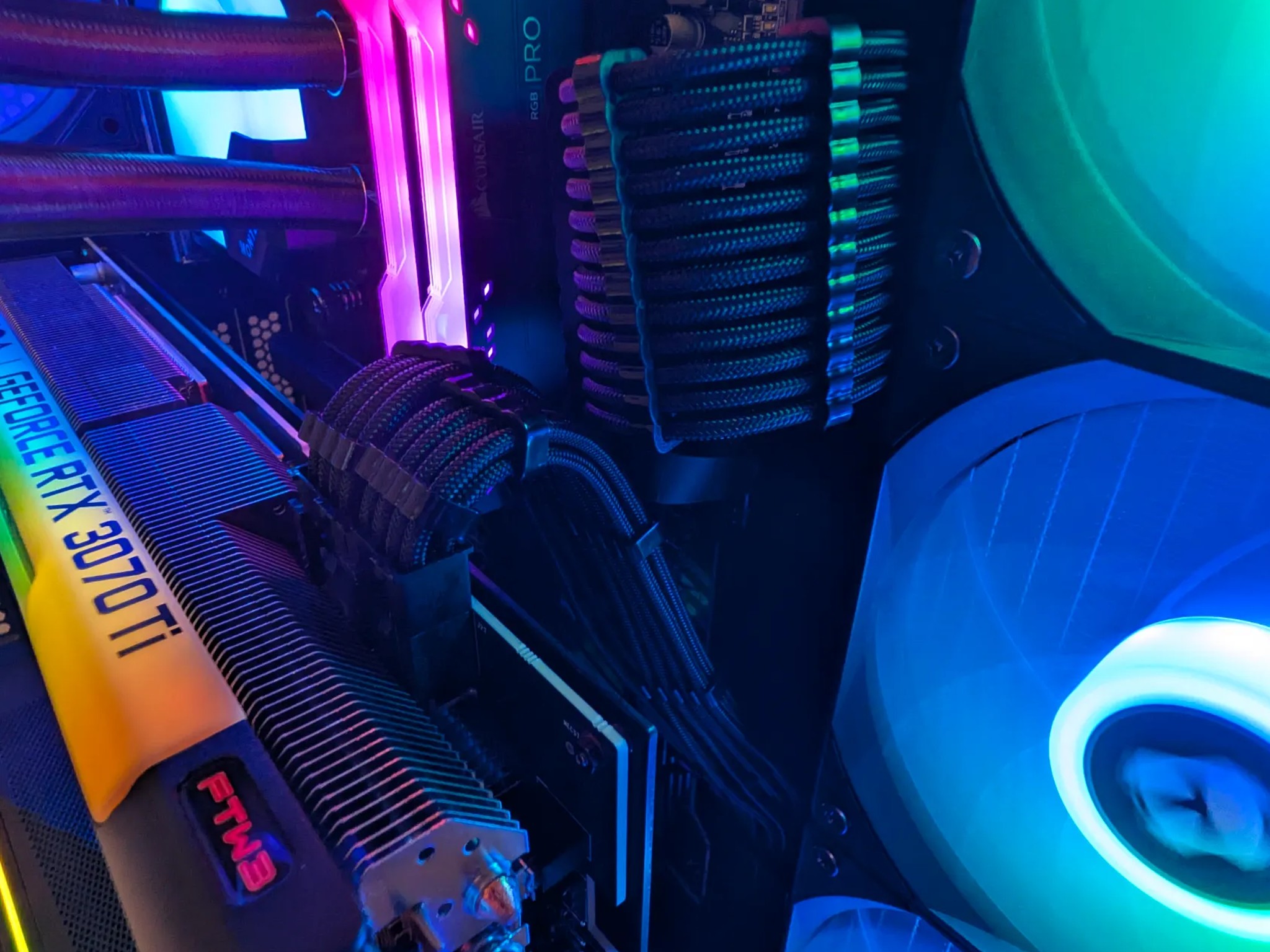 RTX 3070 TI EVGA | RYZEN 7 | 1440P BEAST | 32GB RAM | WATER COOLED | 1TB NVME GEN 4 SSD | GAMING PC