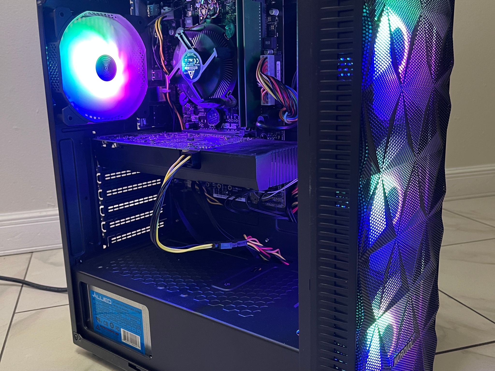 Budget Gaming PC - Intel i5-6400, NVIDIA GTX 1060 6GB, 12GB RAM, 756GB Storage, w/ Wi-Fi & BT