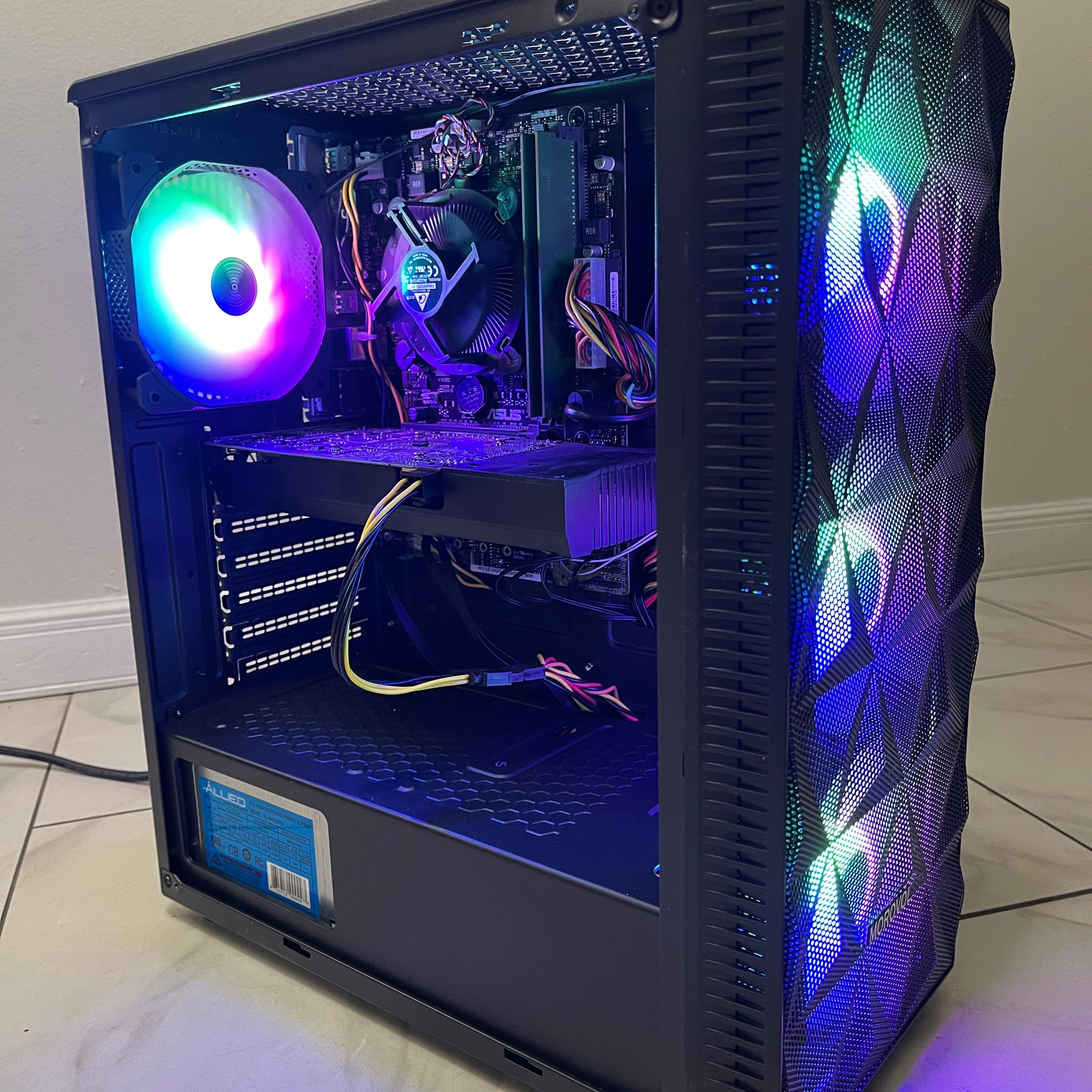 Budget Gaming PC - Intel i5-6400, NVIDIA GTX 1060 6GB, 12GB RAM, 756GB Storage, w/ Wi-Fi & BT