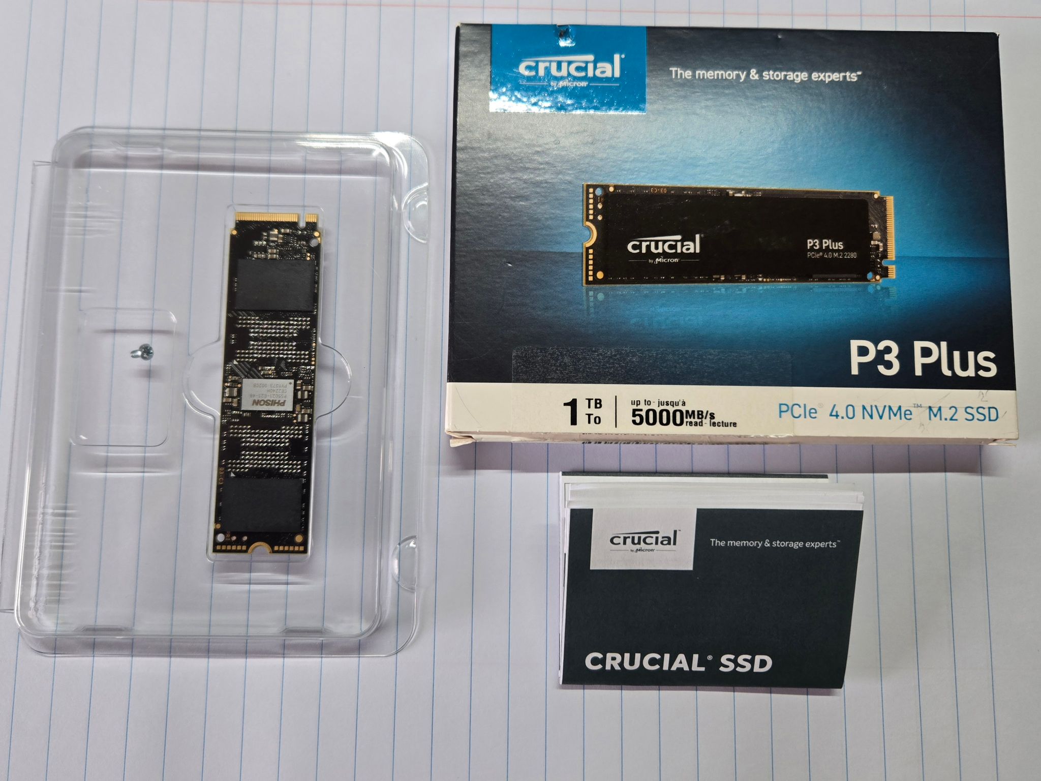 Crucial P3 Plus (1 TB SSD)