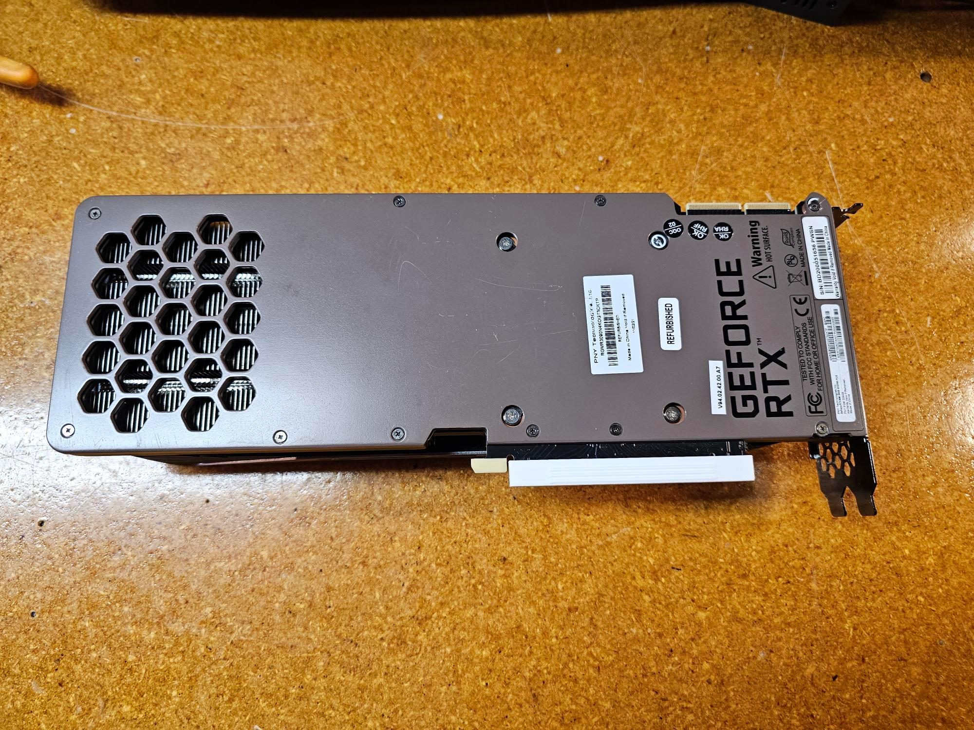 PNY NVIDIA GeForce RTX 3090 24GB GDDR6X – Factory Refurbished – RGMR3090N4KOGT3CKTP