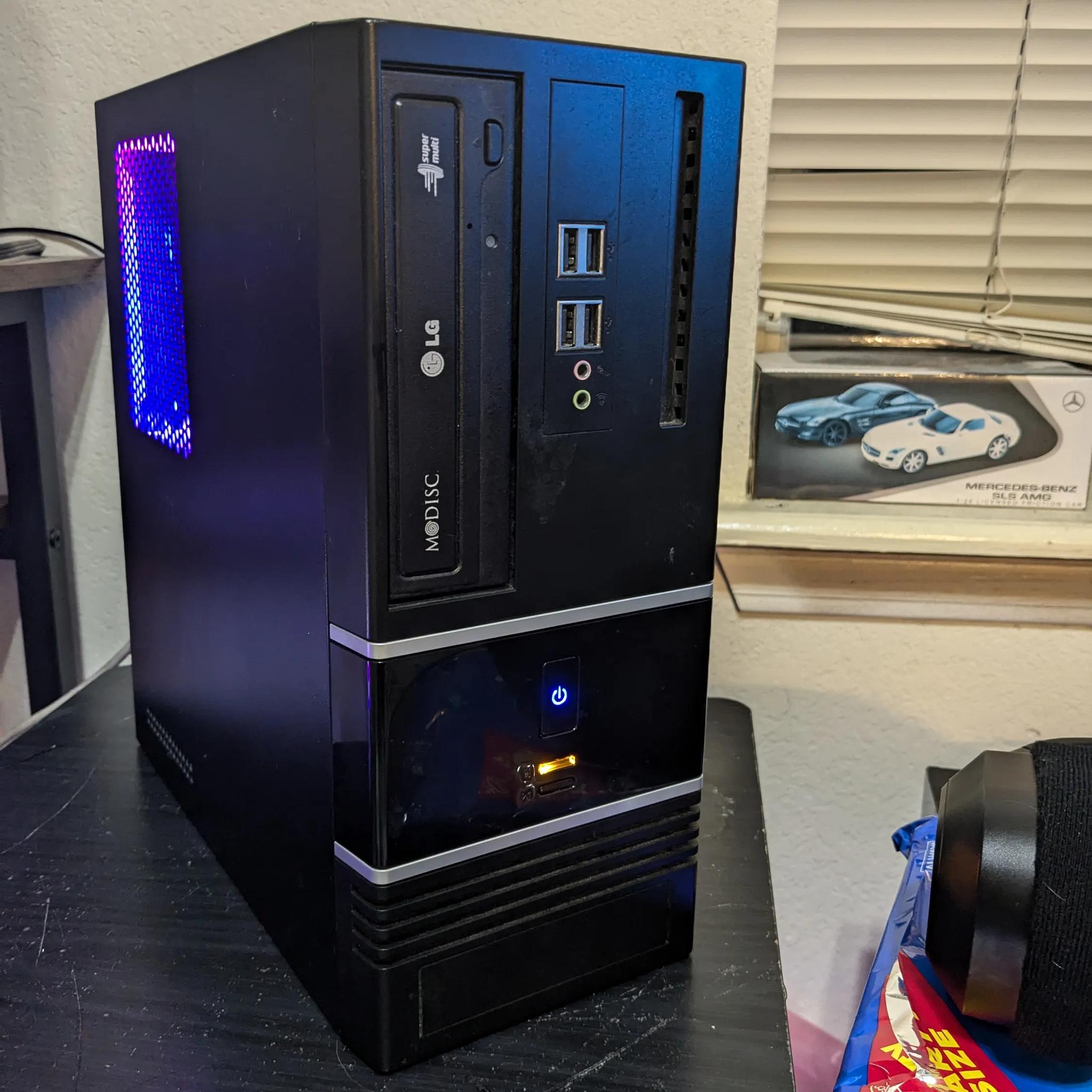 Budget Custom SFF - i5-2400, 16GB RAM, Quadro K2200 4GB (GTX 750 TI), 400GB SSD, Win10, Wifi, RGB