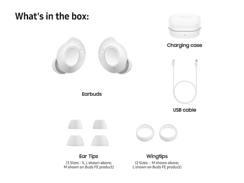 Galaxy Buds FE, White