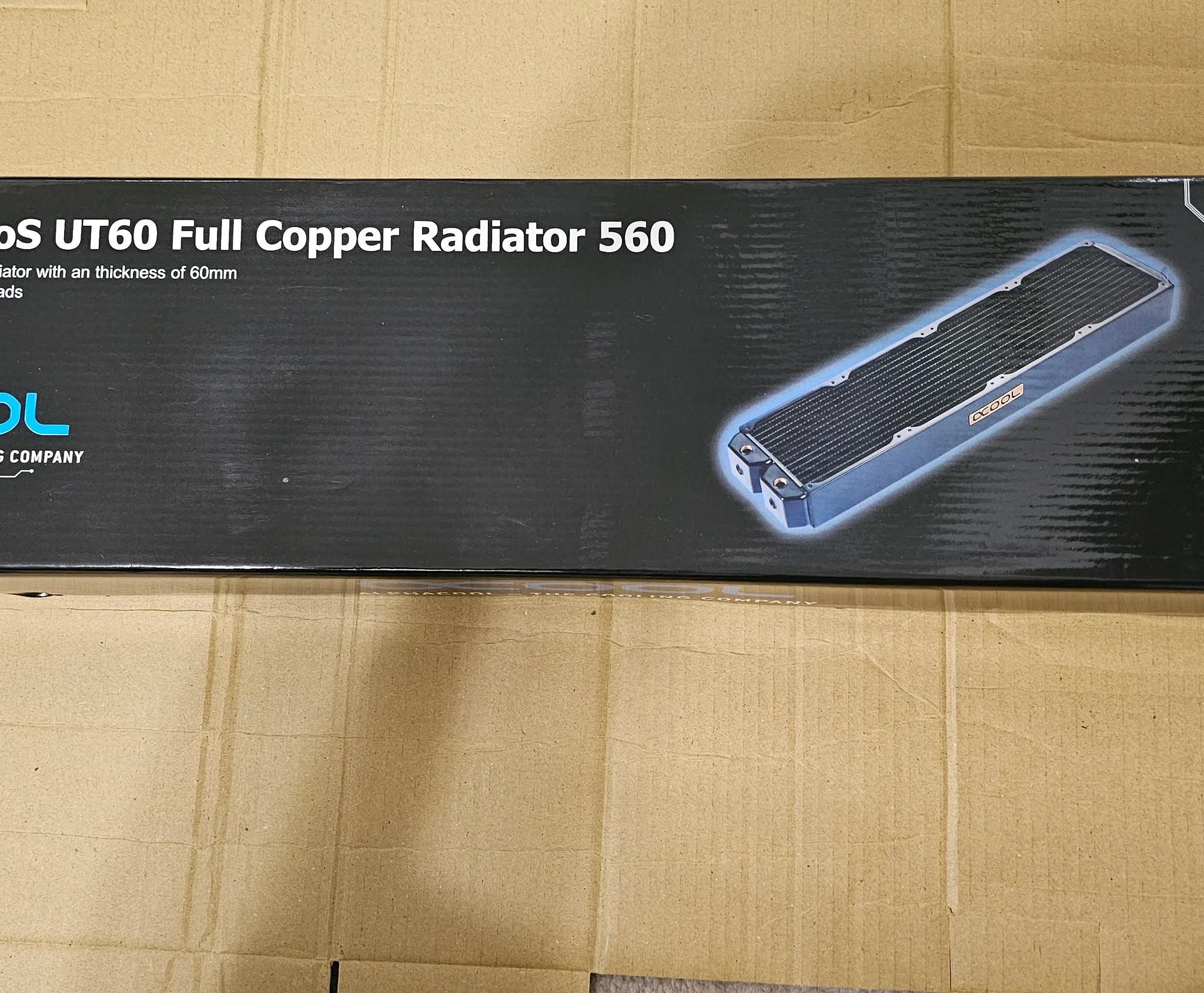 AlphaCool NexXxos UT60 Full Copper Radiator 560mm