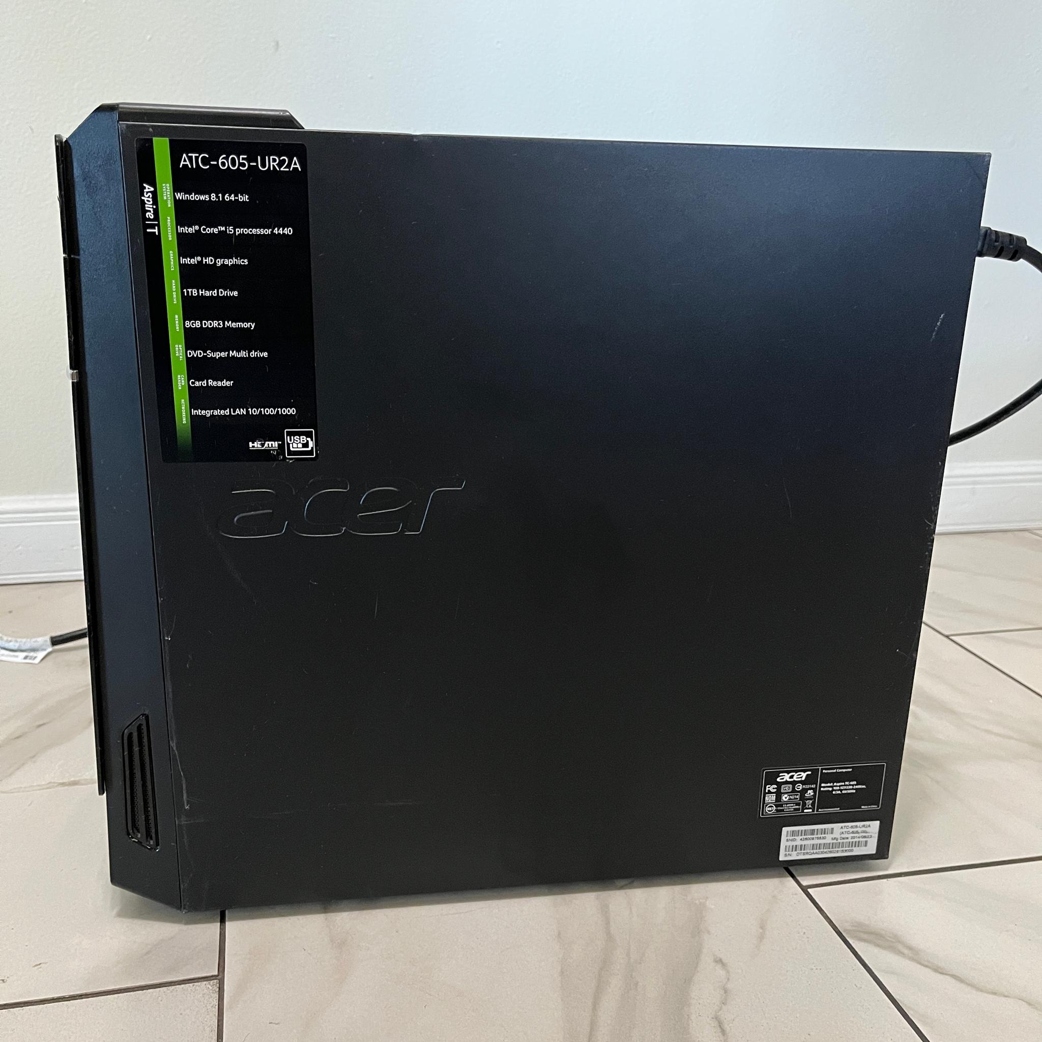 NVIDIA RTX 2070, Intel Core i3-12100, 16GB RAM, 512GB M.2 SSD - Sleeper Gaming PC w/ Wi-Fi & BT