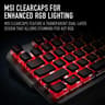 (BNIB) MSI Vigor GK71 Sonic Blue US Mechanical RGB Gaming Keyboard