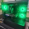 THE GREEN MONSTER IV Sleek RTX 3060TI GAMING/ STREAMING PC
