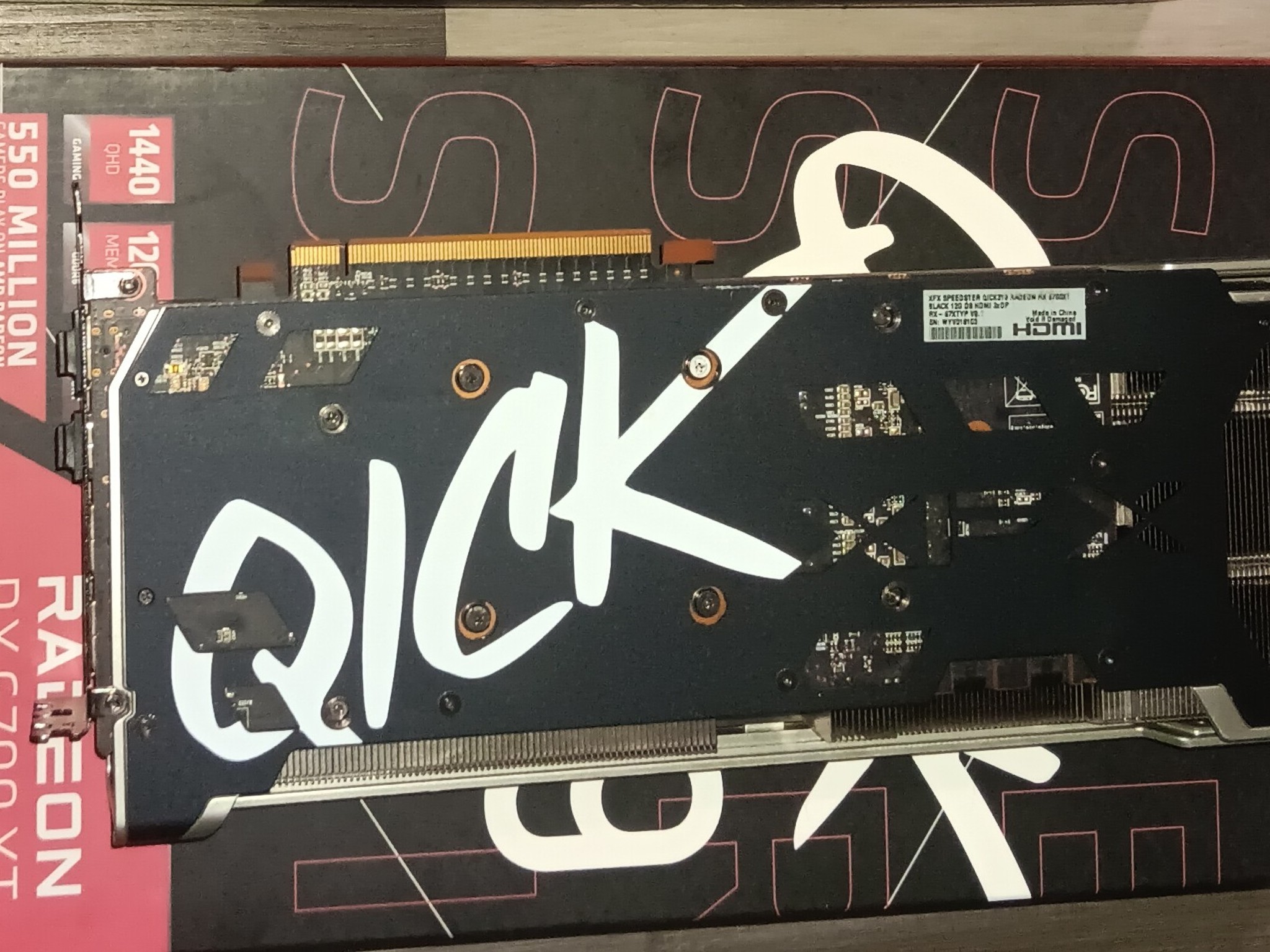 *OPEN BOX NEW* XFX RX 6700XT QICK 319 Black Edition 12GB GDDR6 1440P BEAST